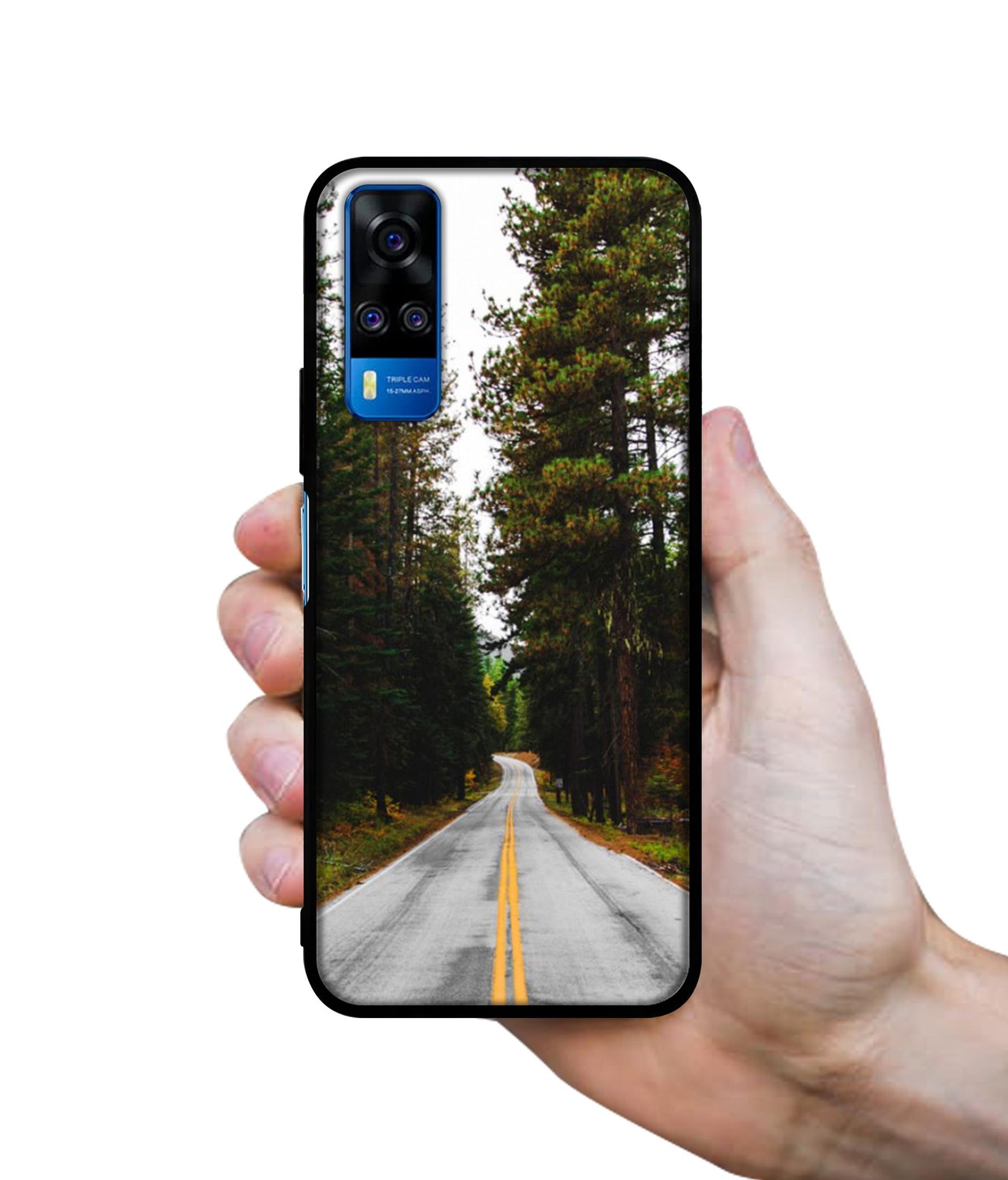 Road Photo Designer 2D Printed Back Case Cover for Vivo Y51 (2020) 4G / Y51A 4G / Y31 4G / Y53s 4G