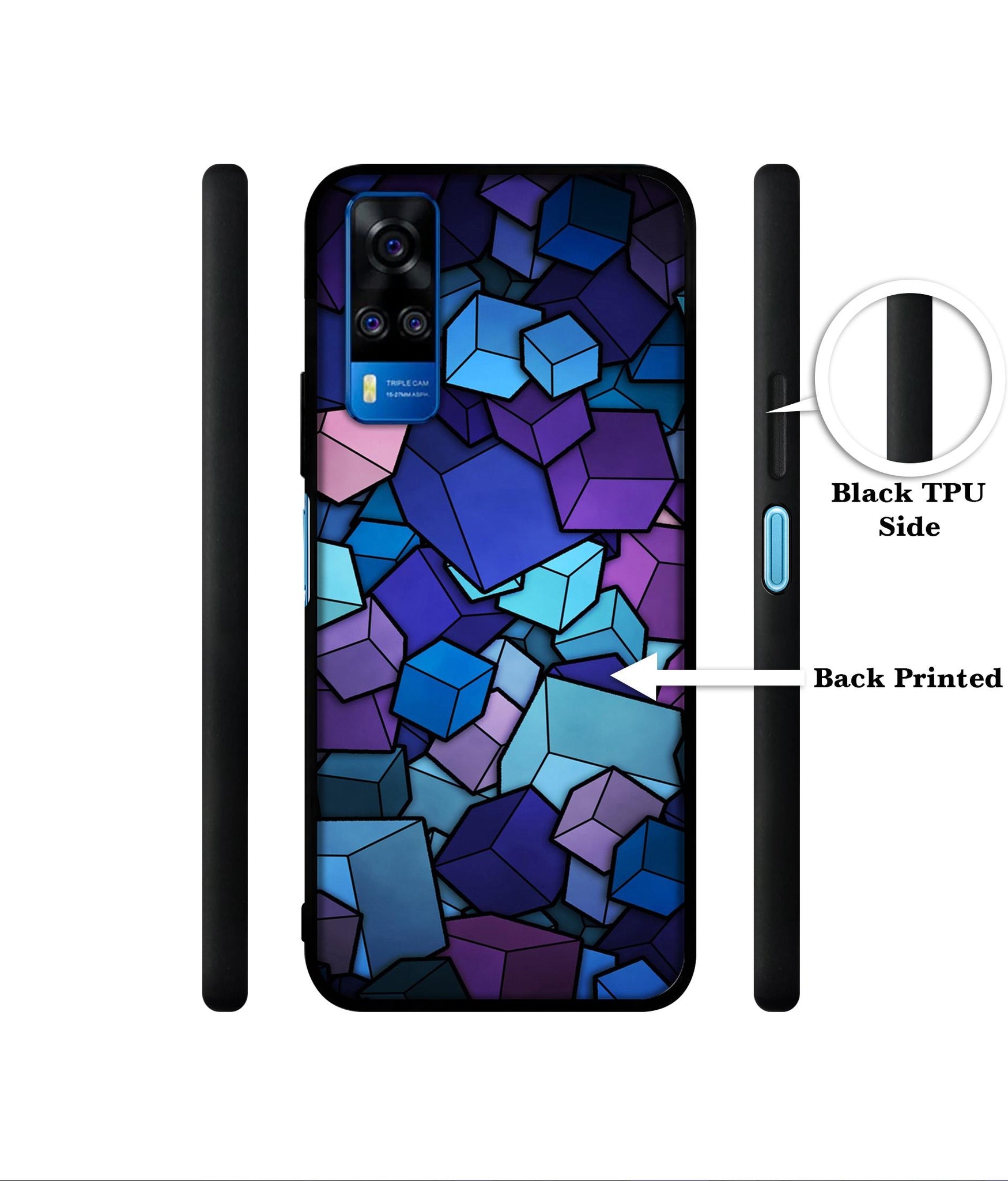 Color Box Designer 2D Printed Back Case Cover for Vivo Y51 (2020) 4G / Y51A 4G / Y31 4G / Y53s 4G