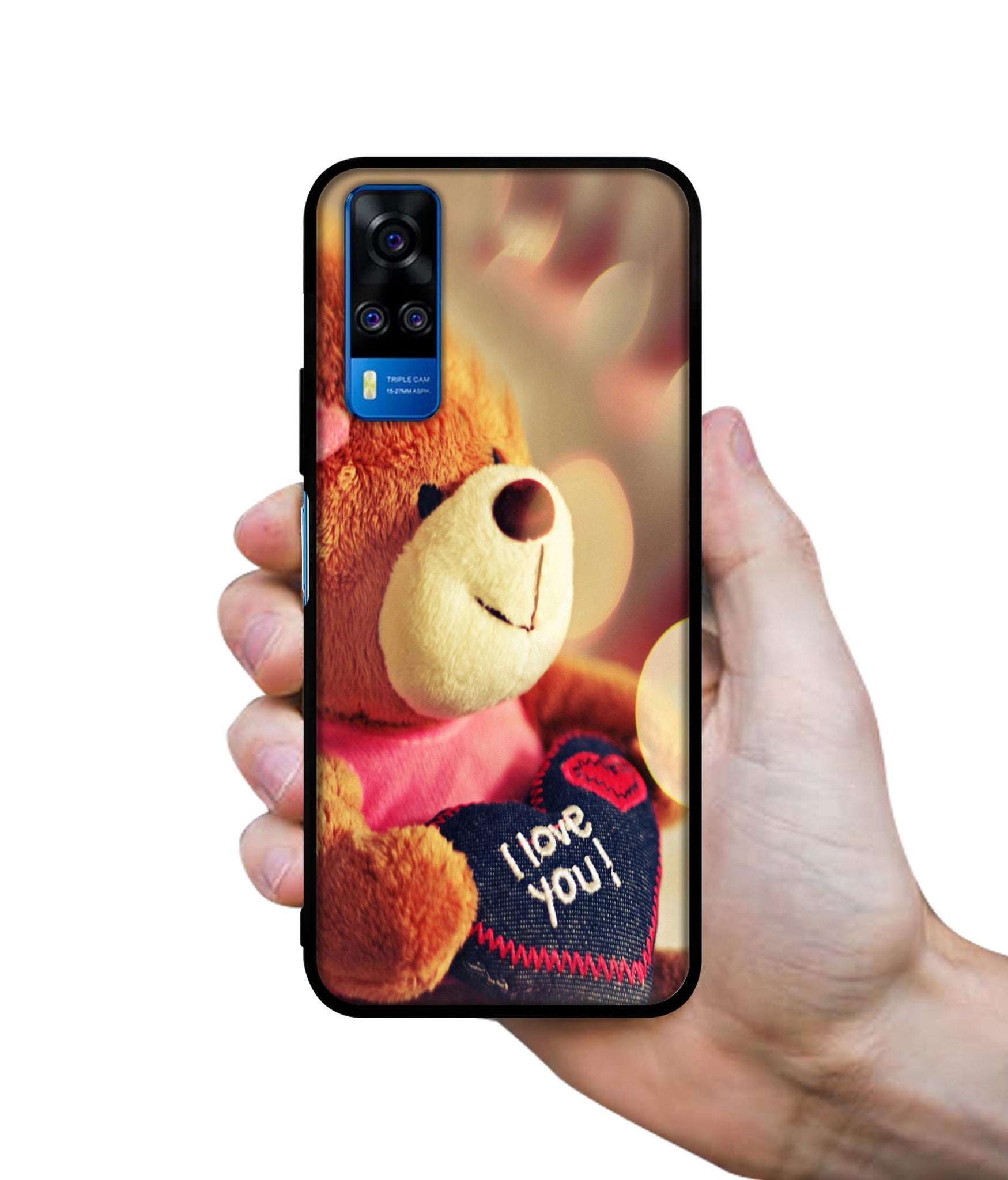 Teddy Bear Designer 2D Printed Back Case Cover for Vivo Y51 (2020) 4G / Y51A 4G / Y31 4G / Y53s 4G