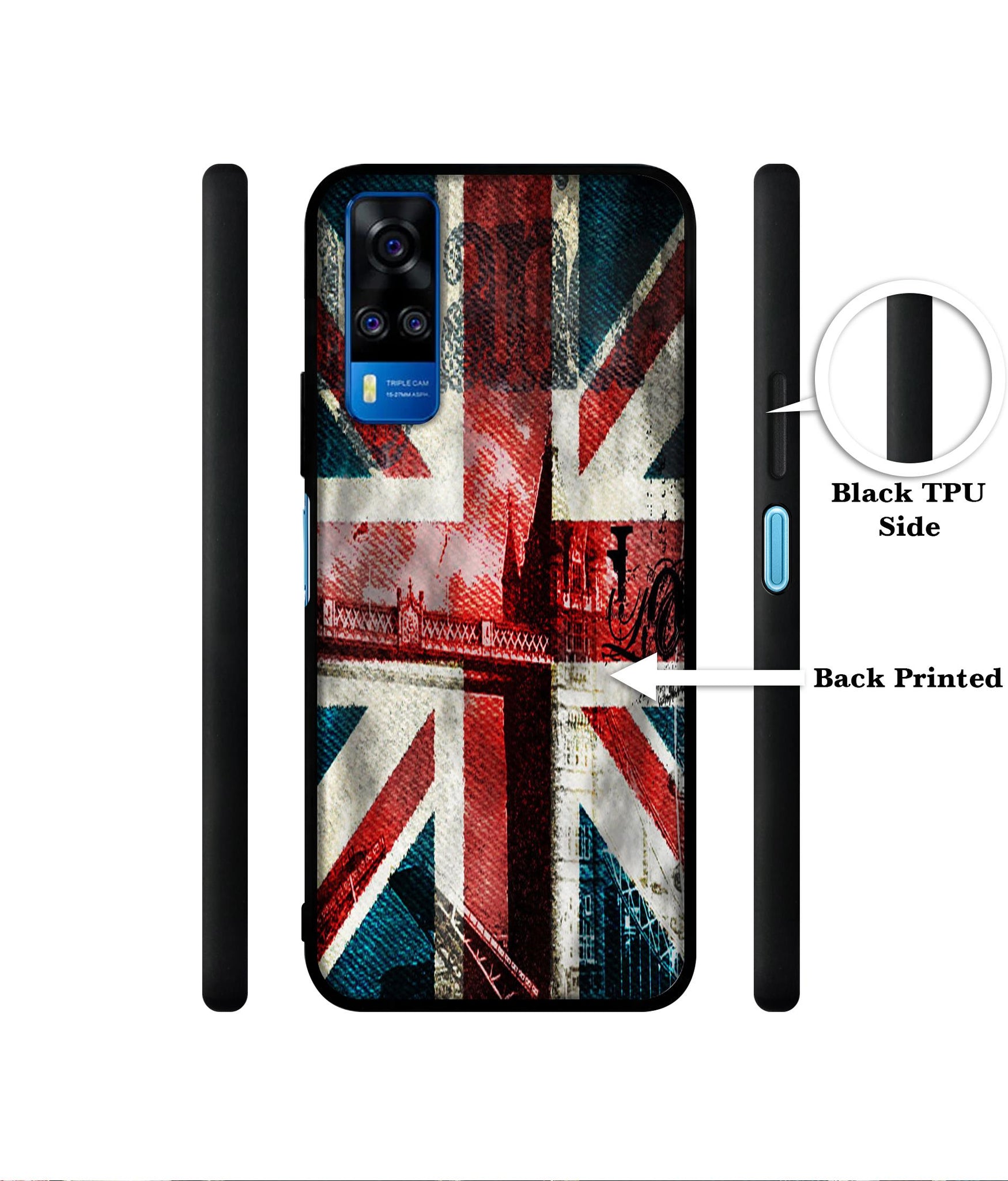 Music Men Designer 2D Printed Back Case Cover for Vivo Y51 (2020) 4G / Y51A 4G / Y31 4G / Y53s 4G