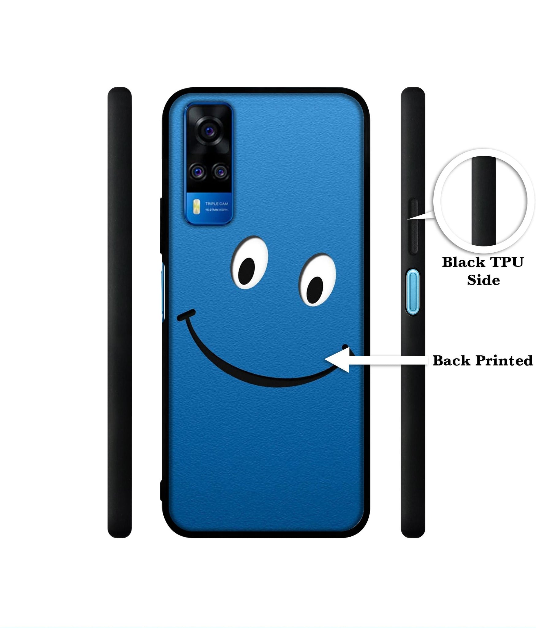 Happy Designer 2D Printed Back Case Cover for Vivo Y51 (2020) 4G / Y51A 4G / Y31 4G / Y53s 4G