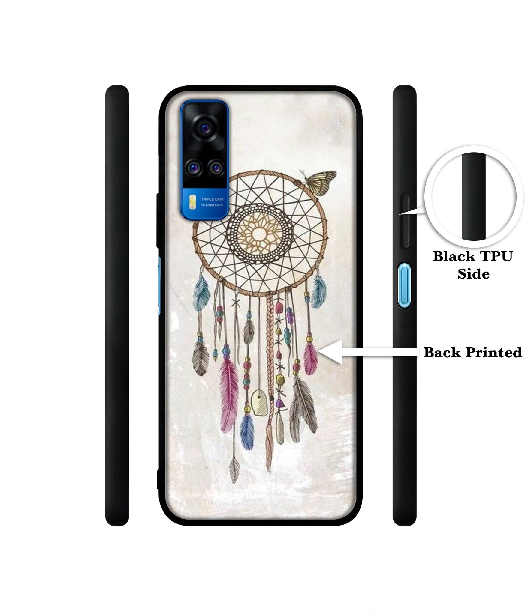 Wall Hanging Designer 2D Printed Back Case Cover for Vivo Y51 (2020) 4G / Y51A 4G / Y31 4G / Y53s 4G