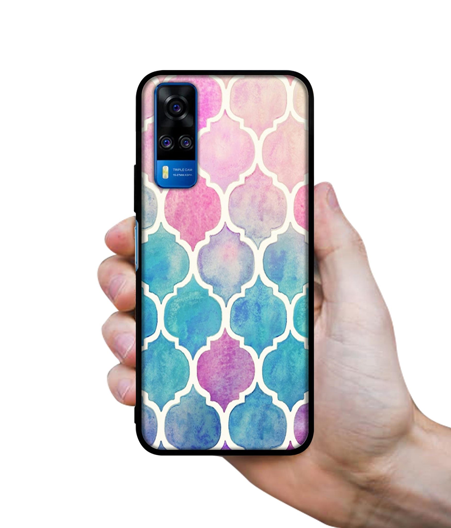 Patterns Art Designer 2D Printed Back Case Cover for Vivo Y51 (2020) 4G / Y51A 4G / Y31 4G / Y53s 4G