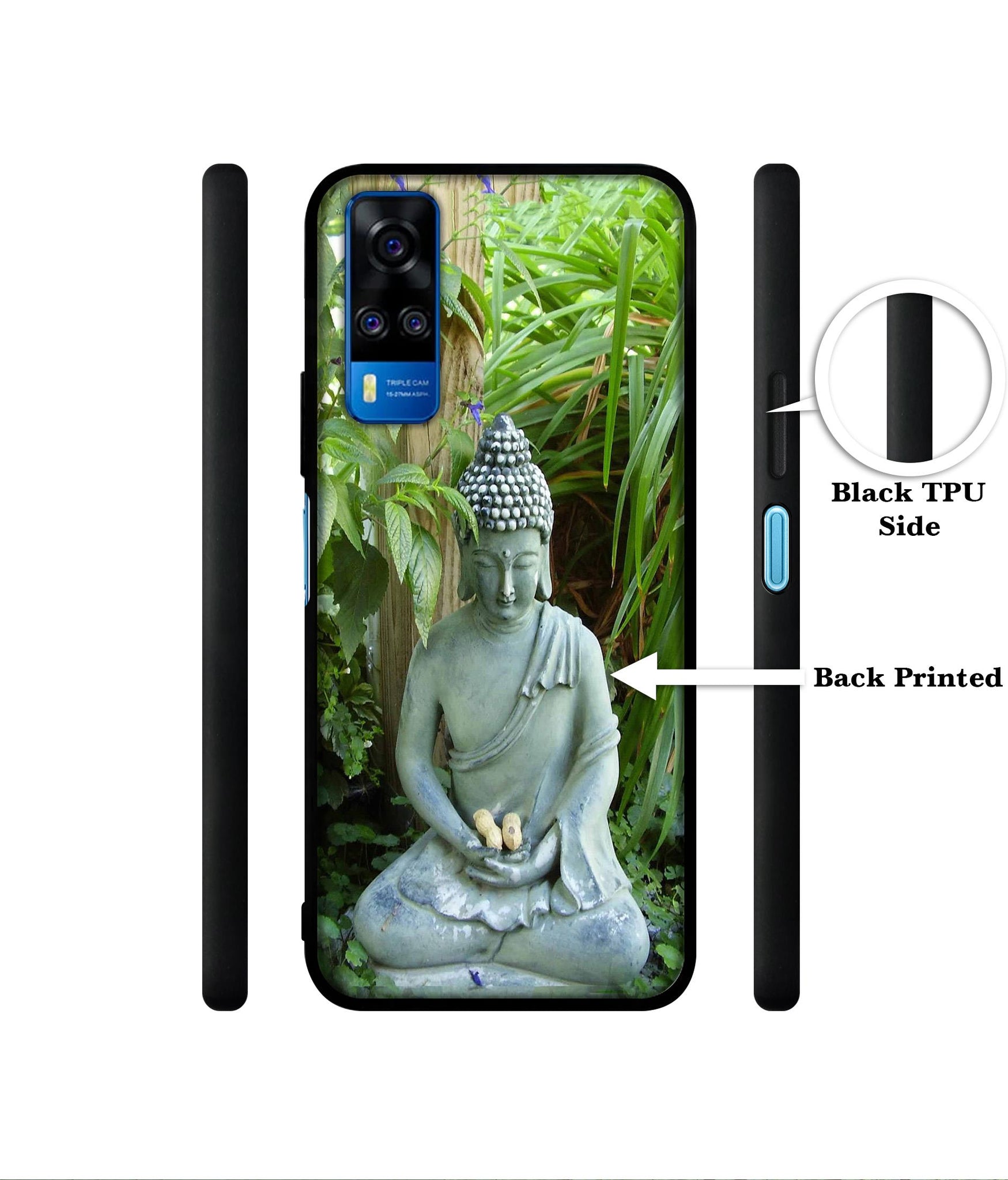 Buddhism Designer 2D Printed Back Case Cover for Vivo Y51 (2020) 4G / Y51A 4G / Y31 4G / Y53s 4G