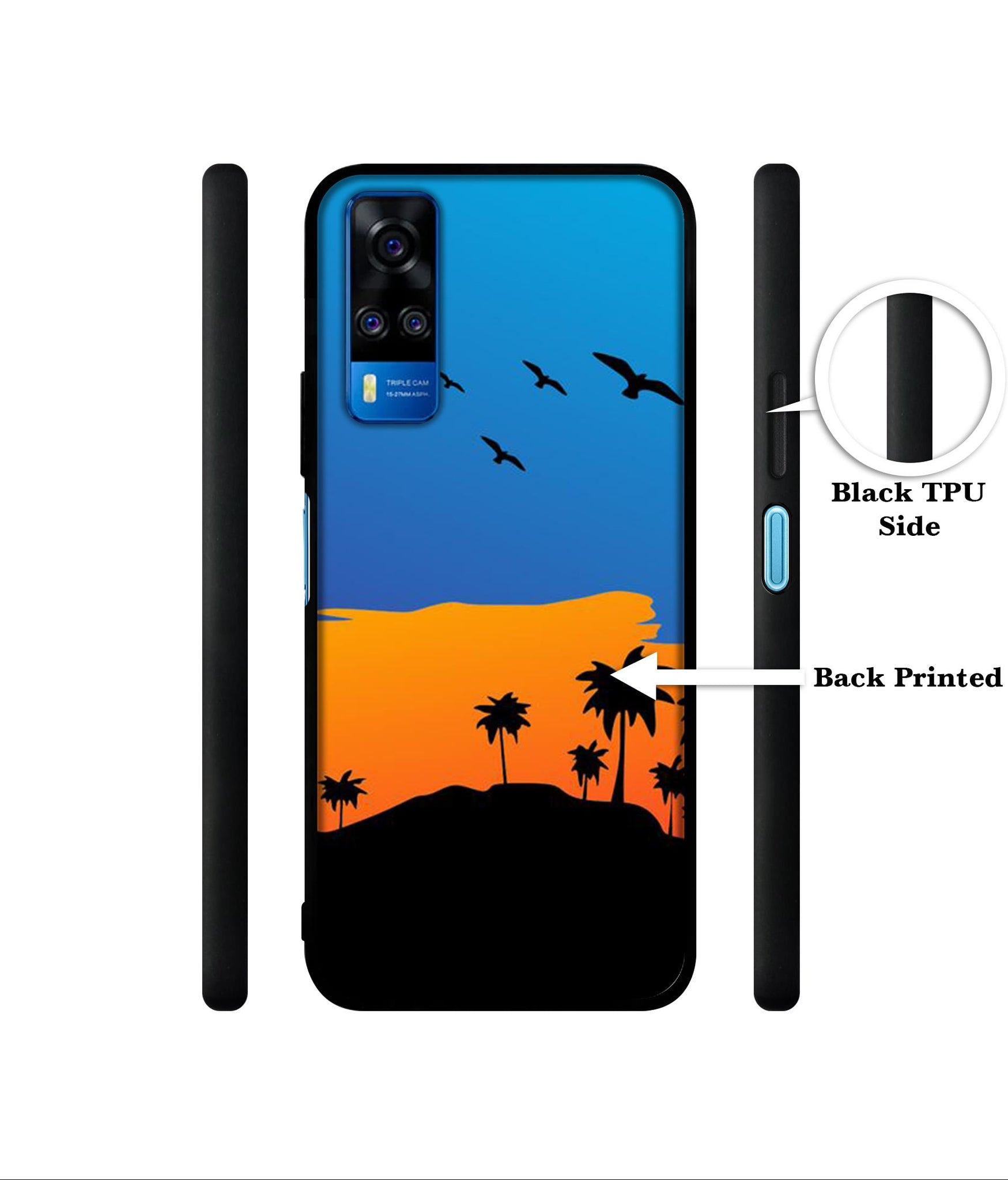 Nature Designer 2D Printed Back Case Cover for Vivo Y51 (2020) 4G / Y51A 4G / Y31 4G / Y53s 4G