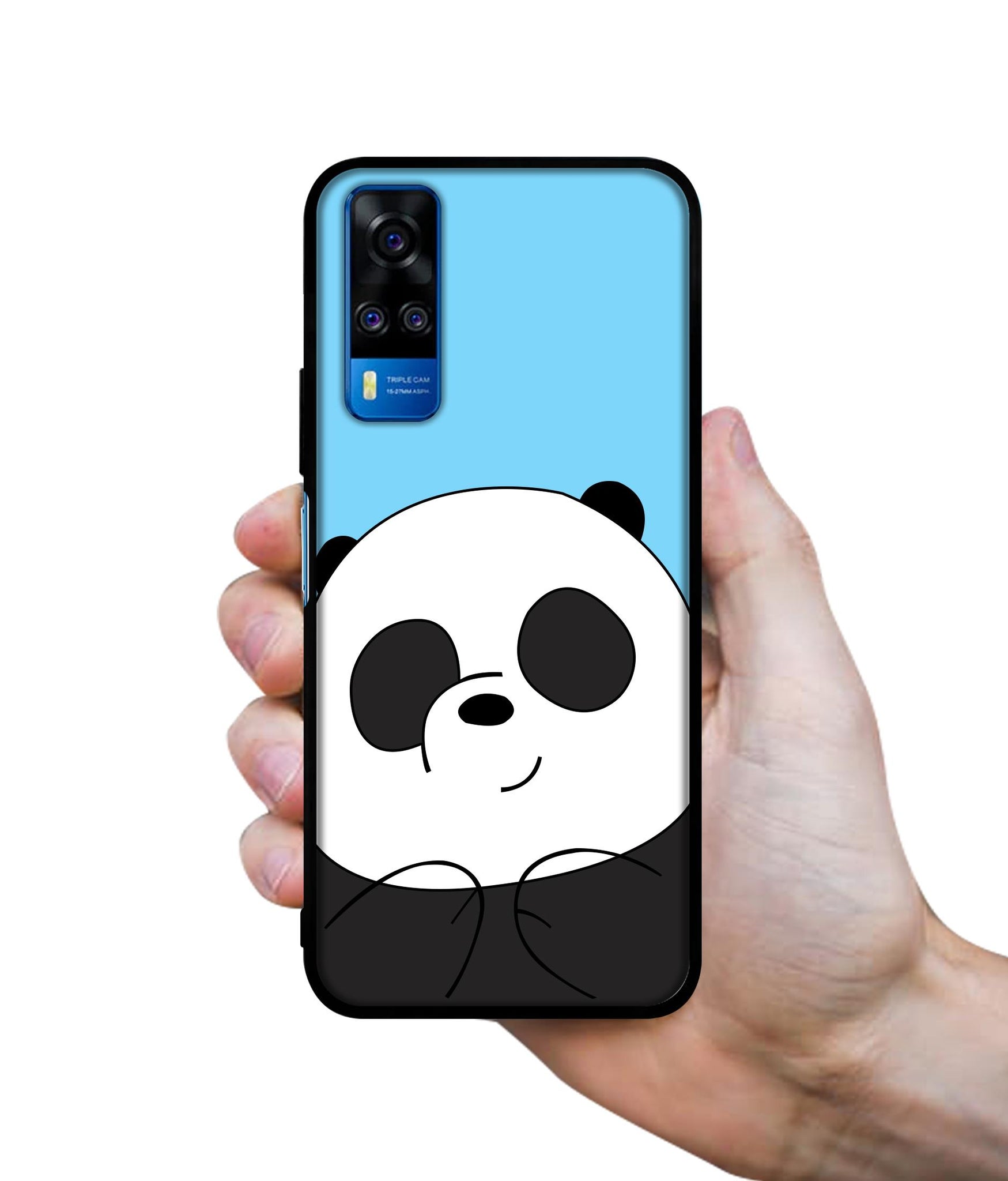 Cute Panda Designer 2D Printed Back Case Cover for Vivo Y51 (2020) 4G / Y51A 4G / Y31 4G / Y53s 4G