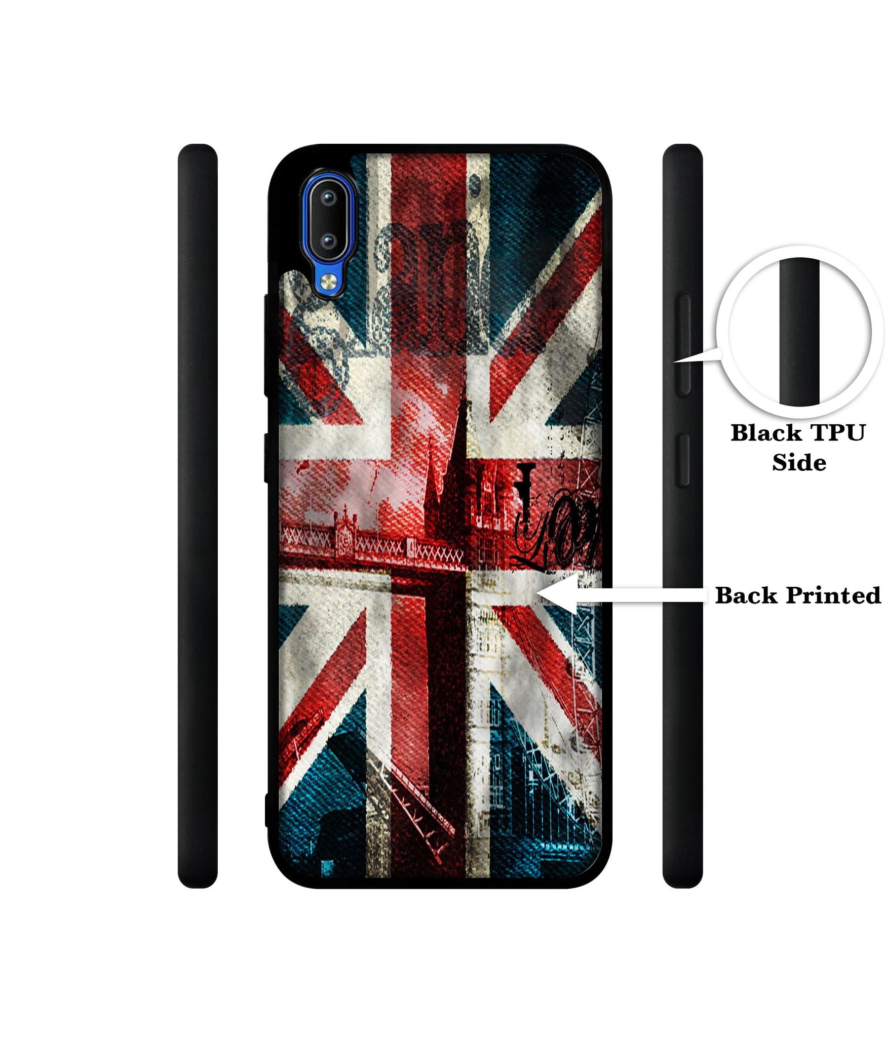 London Flag wallpaper Designer 2D Printed Back Case Cover for Vivo Y91 4G / Y93 4G / Y95 4G