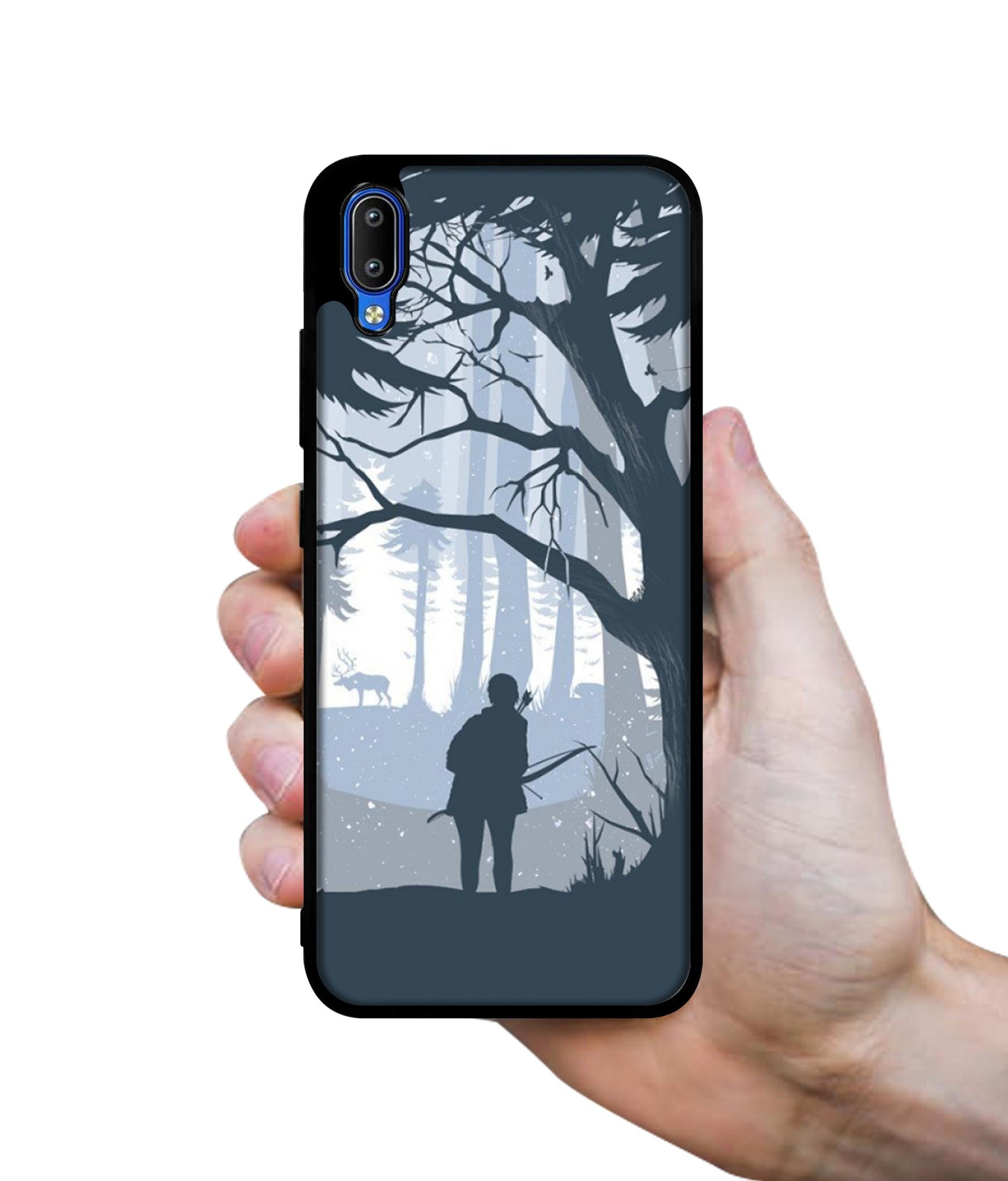 Hunter Designer 2D Printed Back Case Cover for Vivo Y91 4G / Y93 4G / Y95 4G