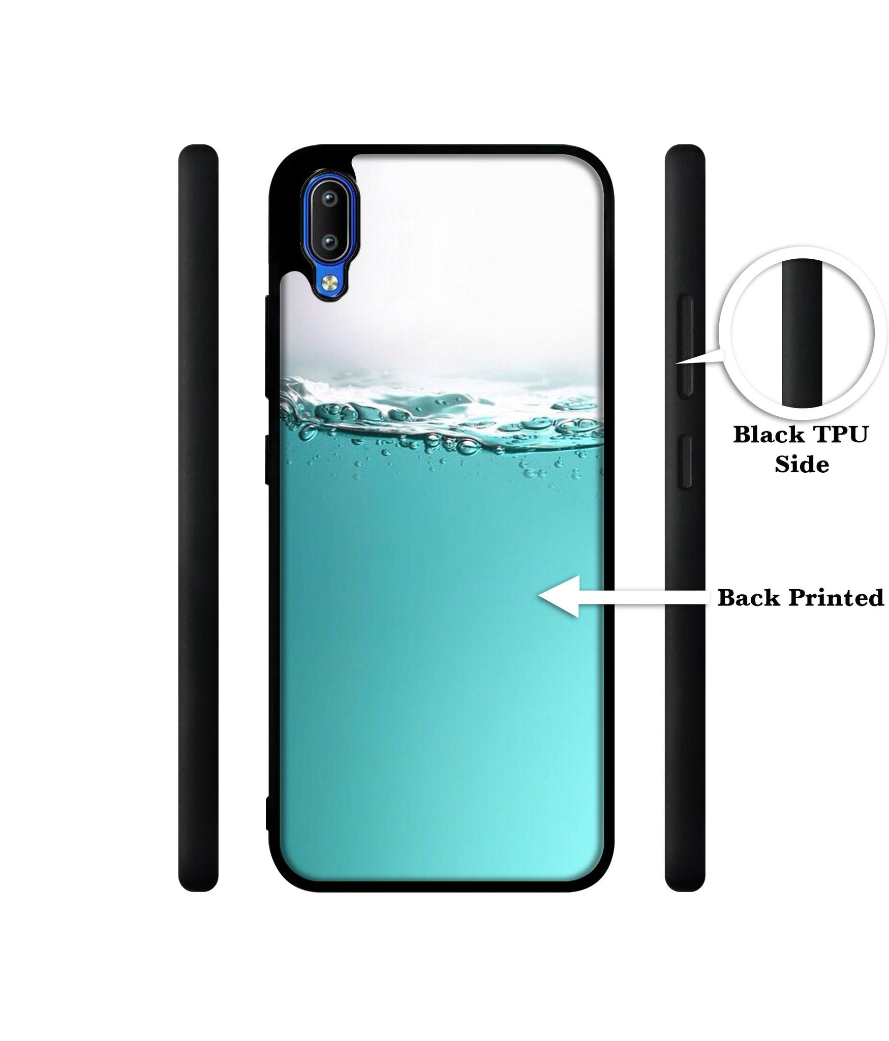 Half Fill Designer 2D Printed Back Case Cover for Vivo Y91 4G / Y93 4G / Y95 4G