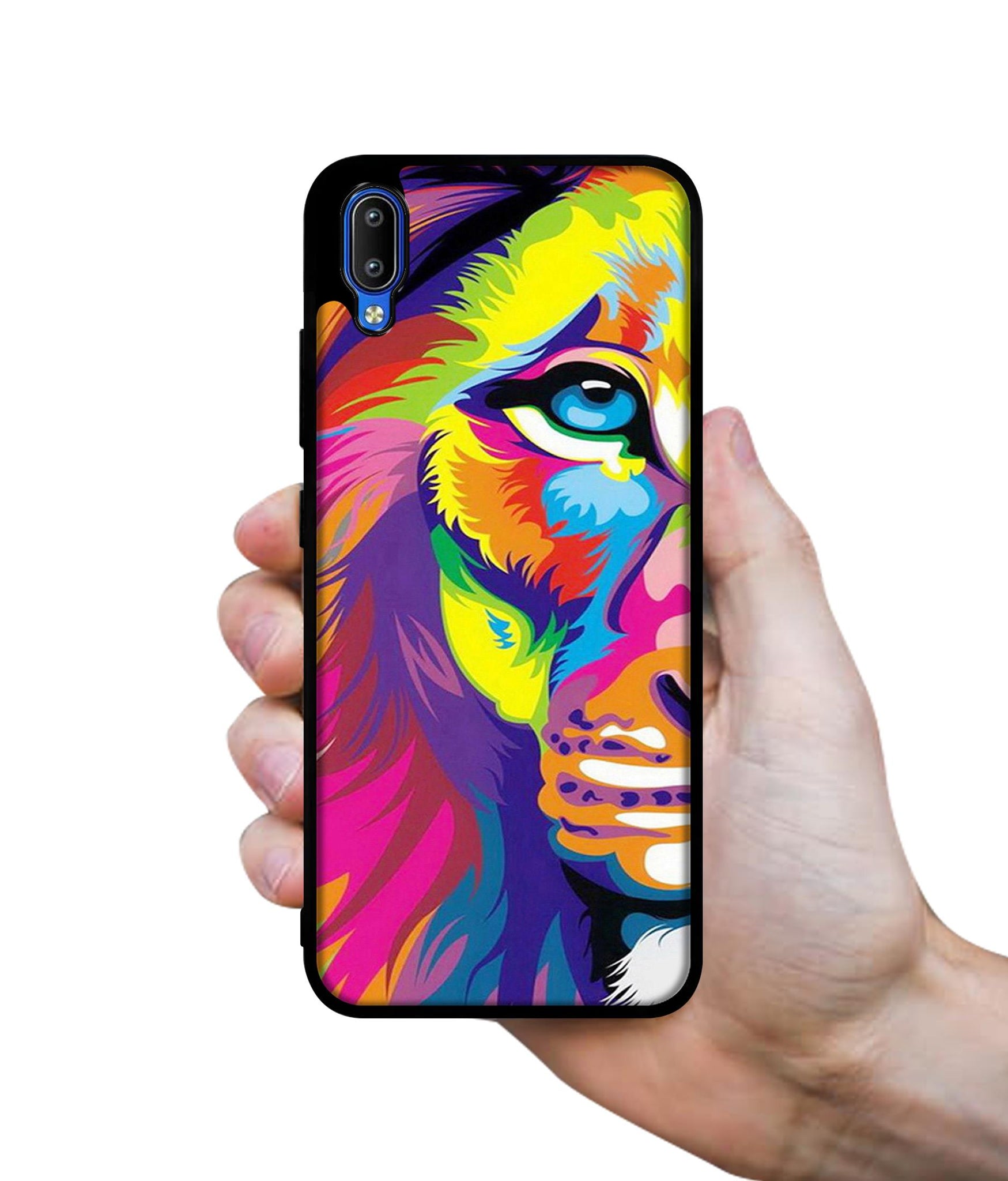 Lion Designer 2D Printed Back Case Cover for Vivo Y91 4G / Y93 4G / Y95 4G