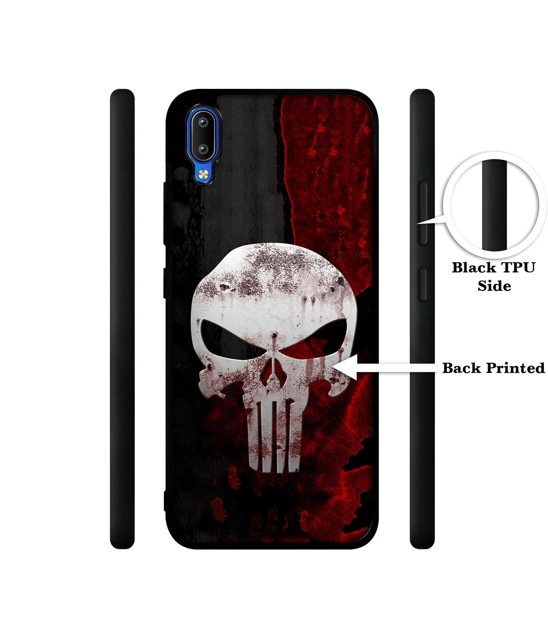 Punisher Skull Designer 2D Printed Back Case Cover for Vivo Y91 4G / Y93 4G / Y95 4G