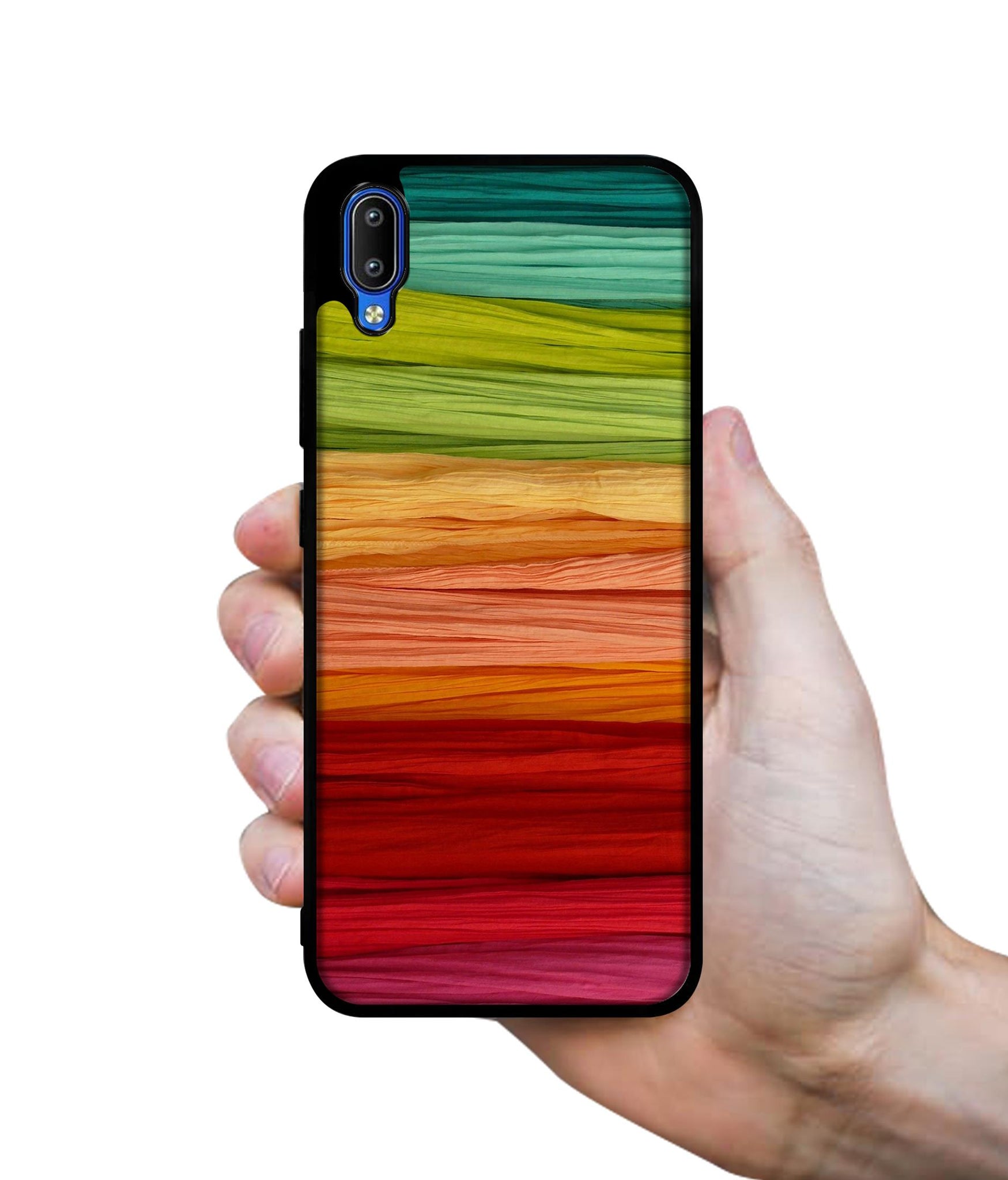 Colorful Thread Designer 2D Printed Back Case Cover for Vivo Y91 4G / Y93 4G / Y95 4G