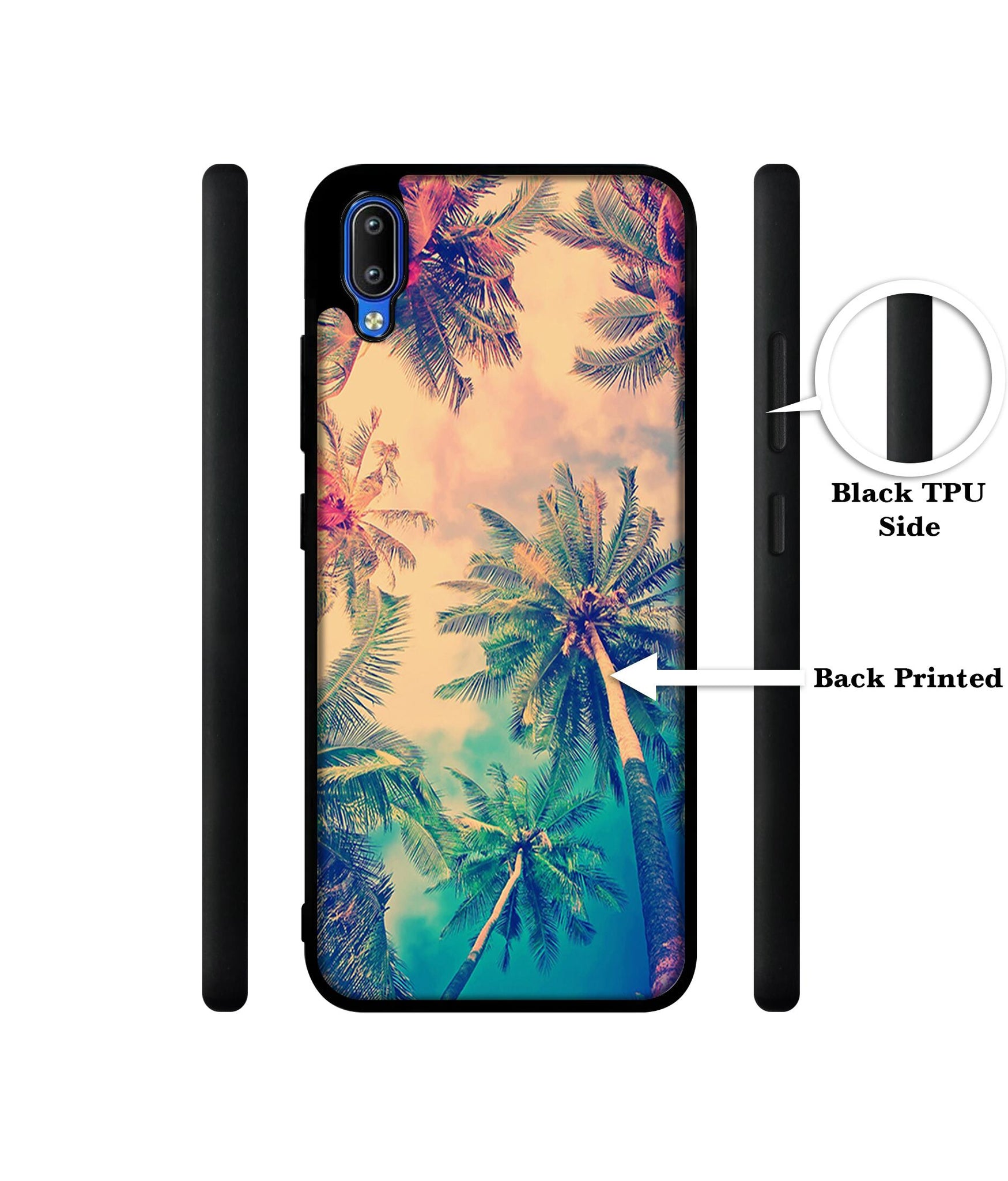 Trees Designer 2D Printed Back Case Cover for Vivo Y91 4G / Y93 4G / Y95 4G