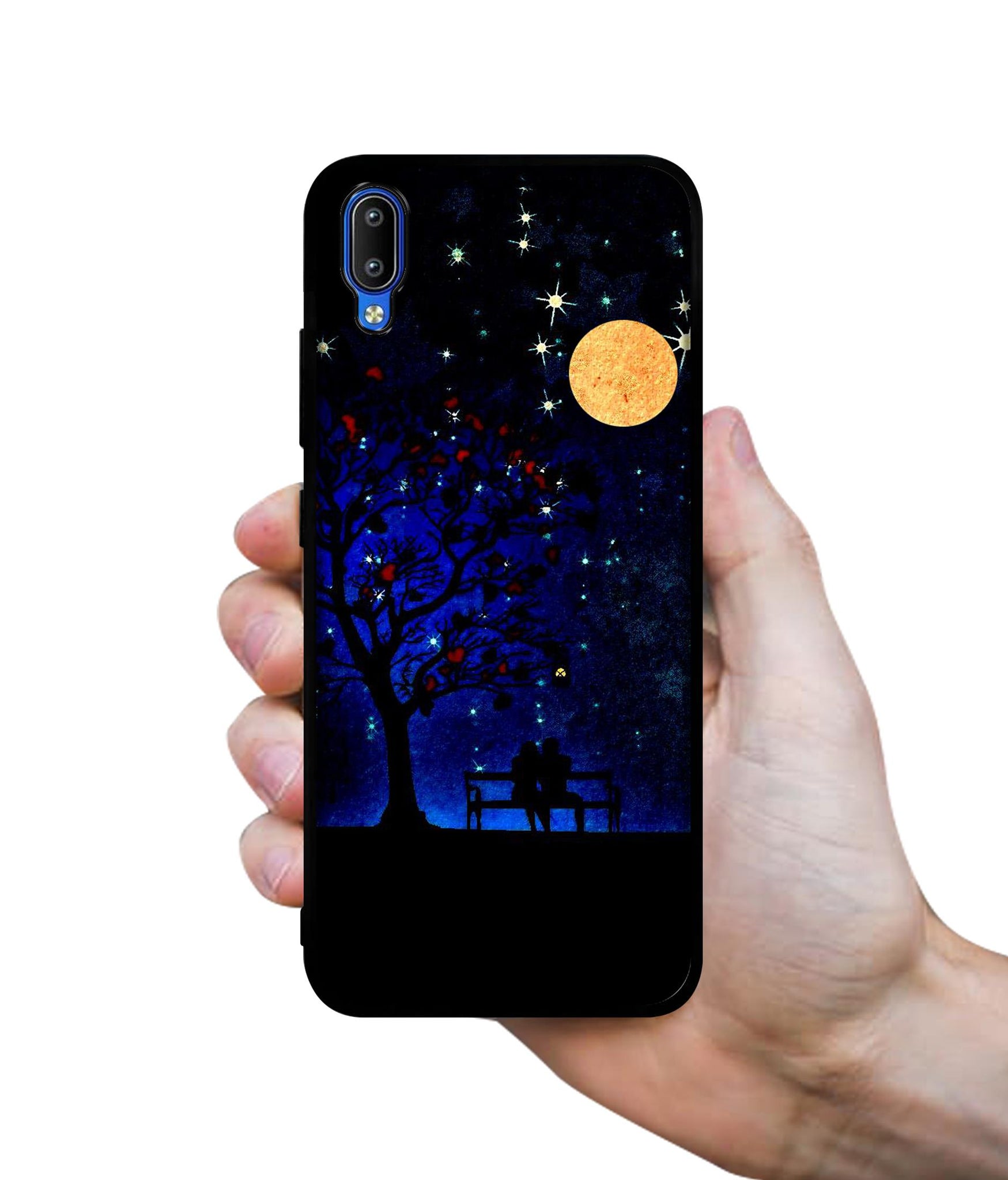 Blue Sky Designer 2D Printed Back Case Cover for Vivo Y91 4G / Y93 4G / Y95 4G