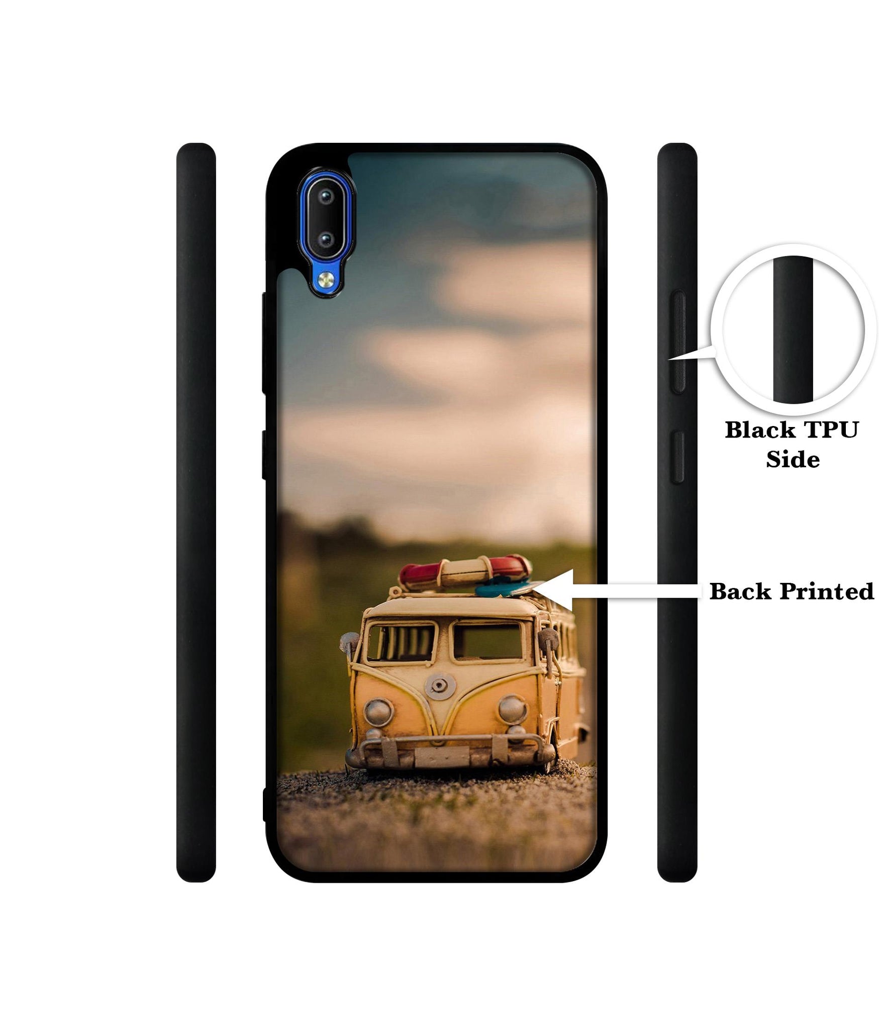 Toy Car Designer 2D Printed Back Case Cover for Vivo Y91 4G / Y93 4G / Y95 4G