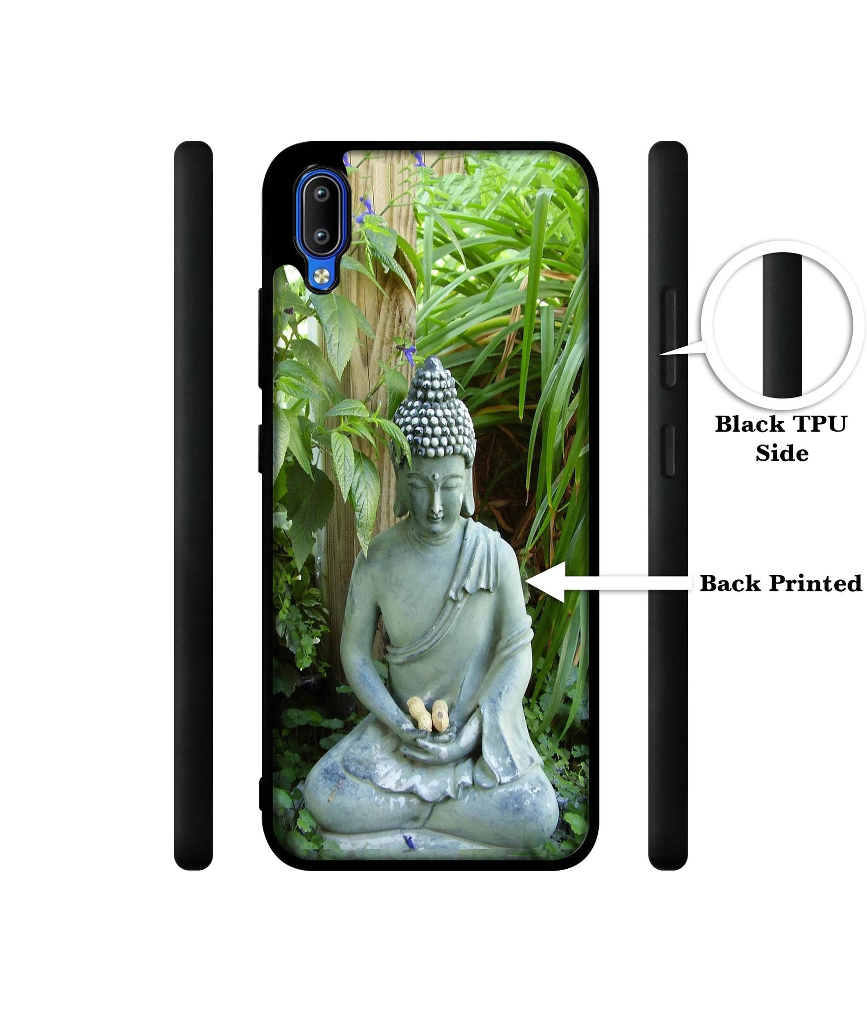 Buddhism Designer 2D Printed Back Case Cover for Vivo Y91 4G / Y93 4G / Y95 4G