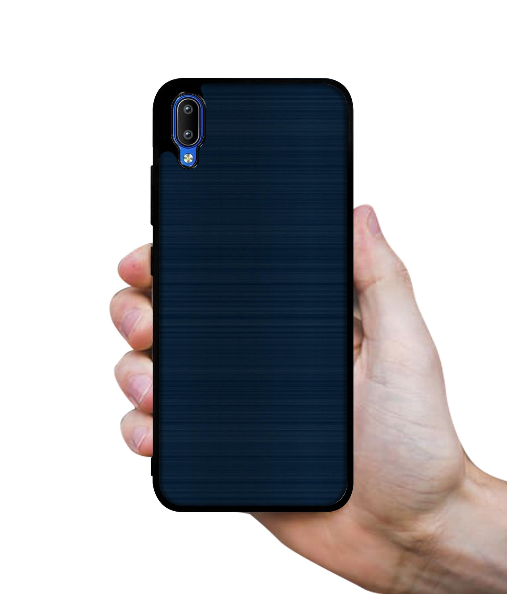 Blue Line Designer 2D Printed Back Case Cover for Vivo Y91 4G / Y93 4G / Y95 4G