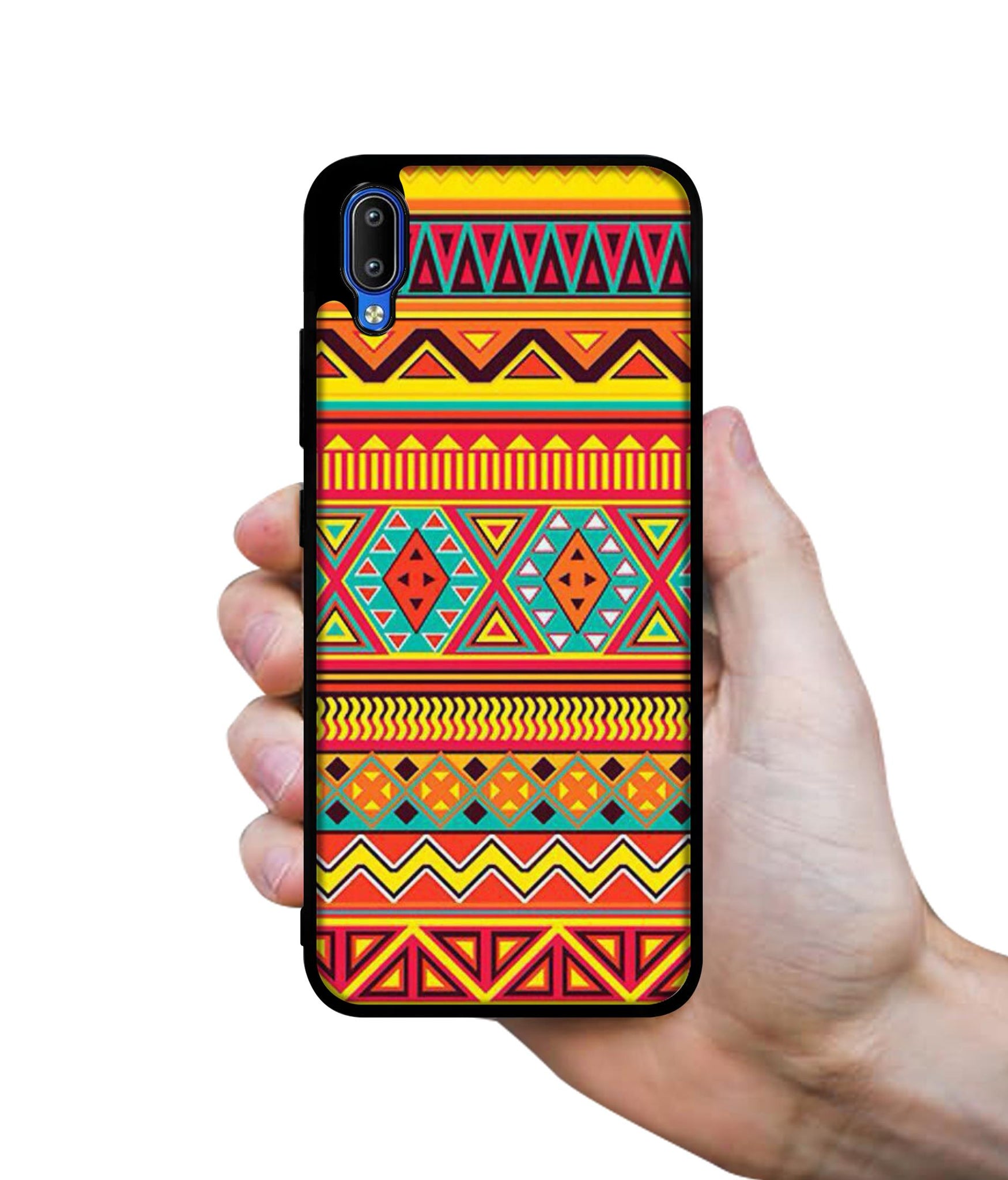 Artistic Rangoli Designer 2D Printed Back Case Cover for Vivo Y91 4G / Y93 4G / Y95 4G