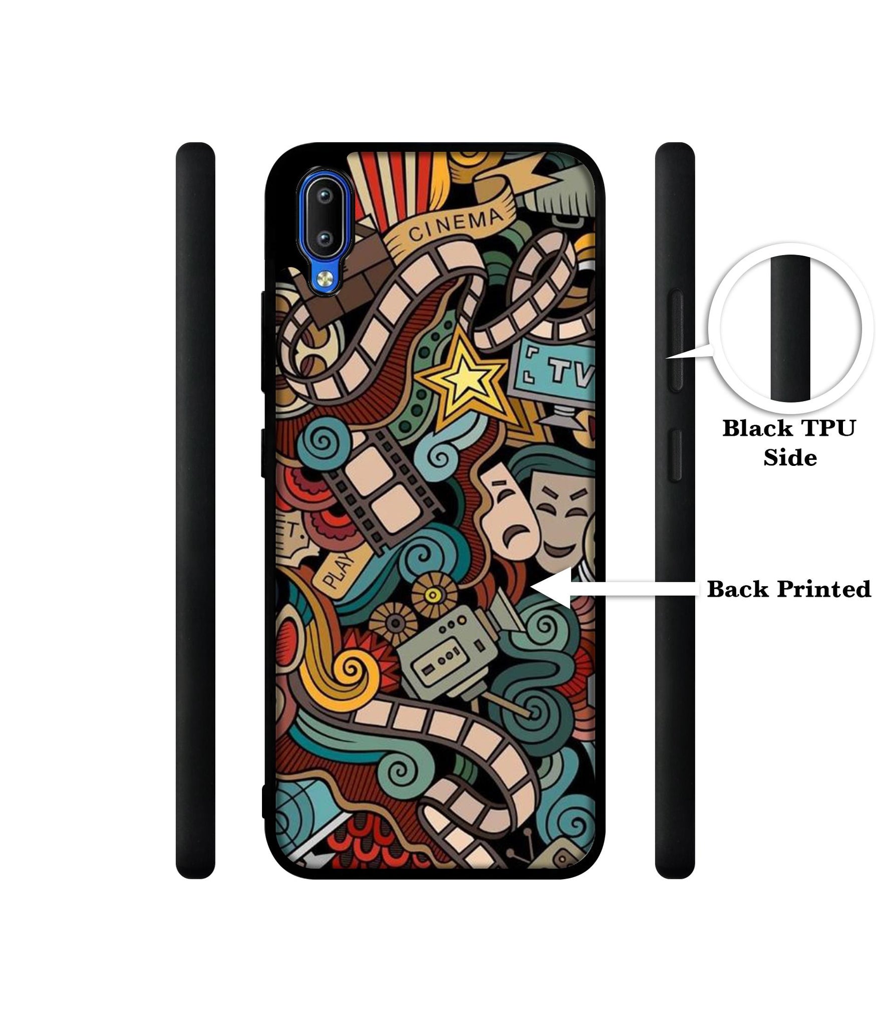 Movies Designer 2D Printed Back Case Cover for Vivo Y91 4G / Y93 4G / Y95 4G
