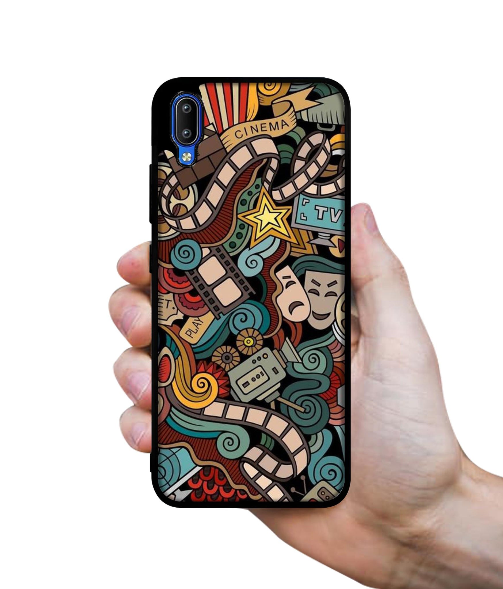 Movies Designer 2D Printed Back Case Cover for Vivo Y91 4G / Y93 4G / Y95 4G