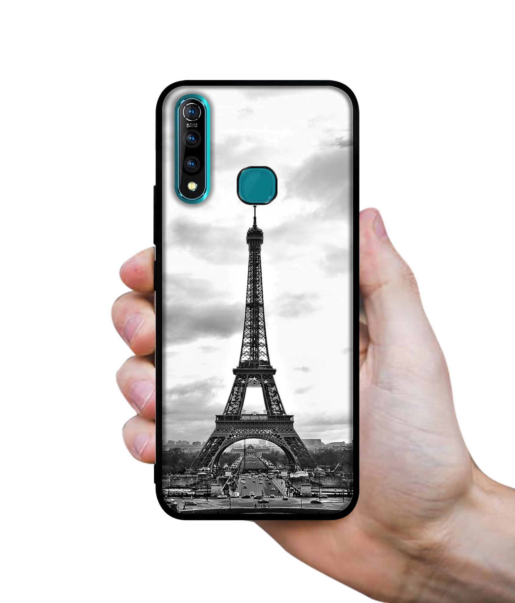 Eiffel Tower Designer 2D Printed Back Case Cover for Vivo Z1 Pro 4G