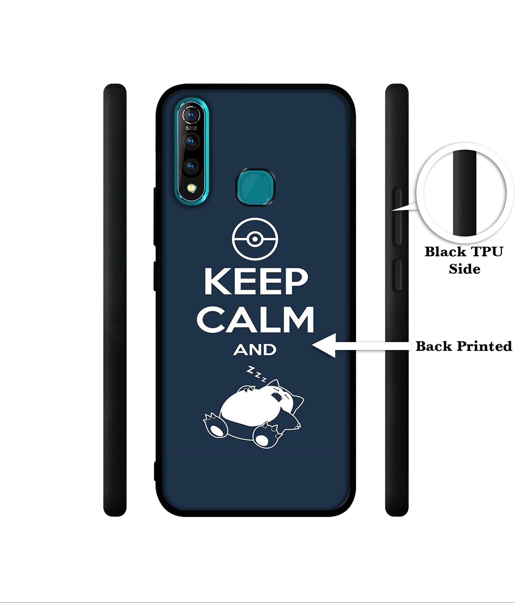 Sleep Pattern Designer 2D Printed Back Case Cover for Vivo Z1 Pro 4G