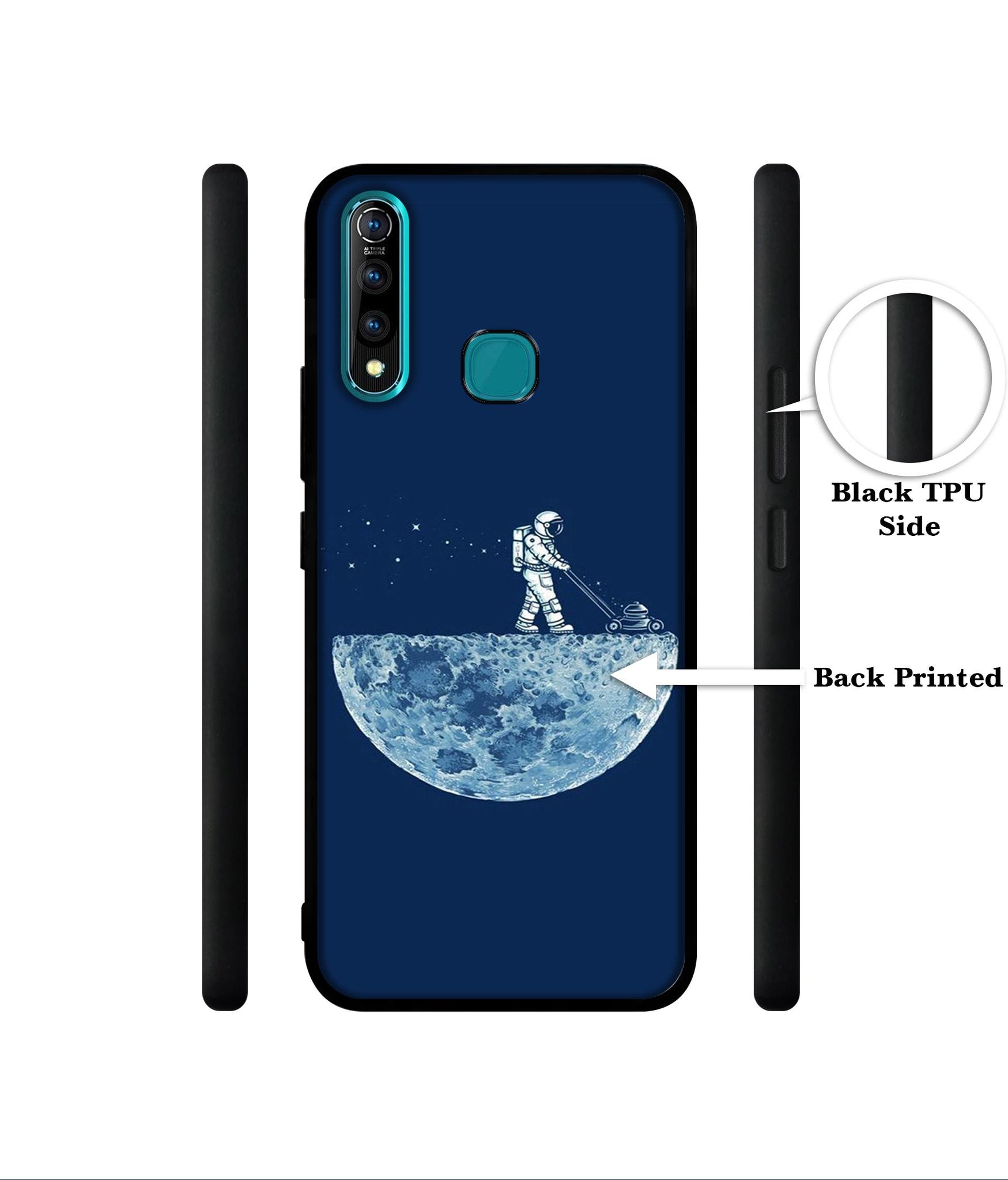 Moon Walk Designer 2D Printed Back Case Cover for Vivo Z1 Pro 4G