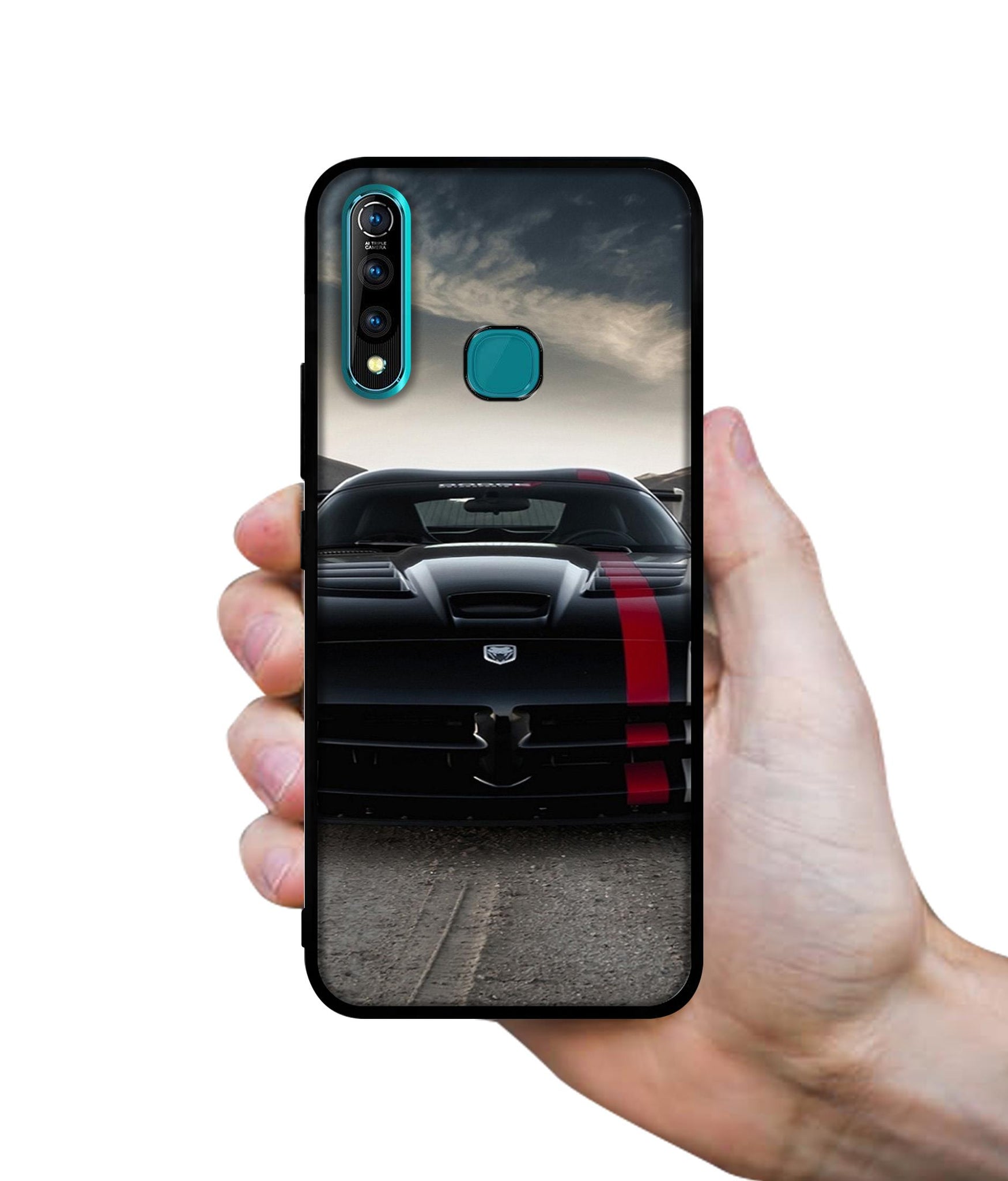 Sports Car Pattern Designer 2D Printed Back Case Cover for Vivo Z1 Pro 4G