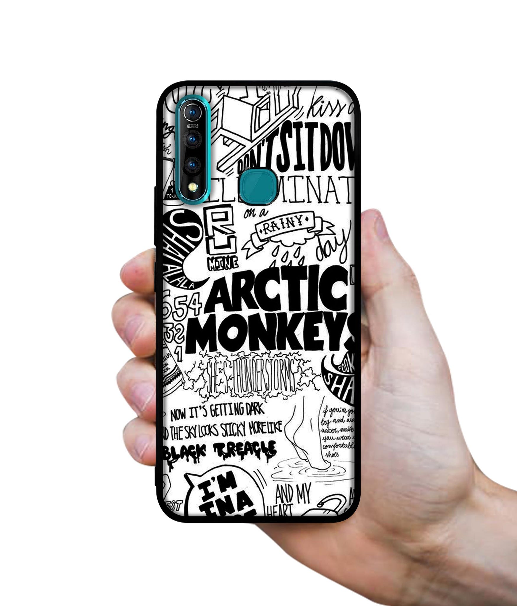 Arctic Monkeys Pattern Designer 2D Printed Back Case Cover for Vivo Z1 Pro 4G