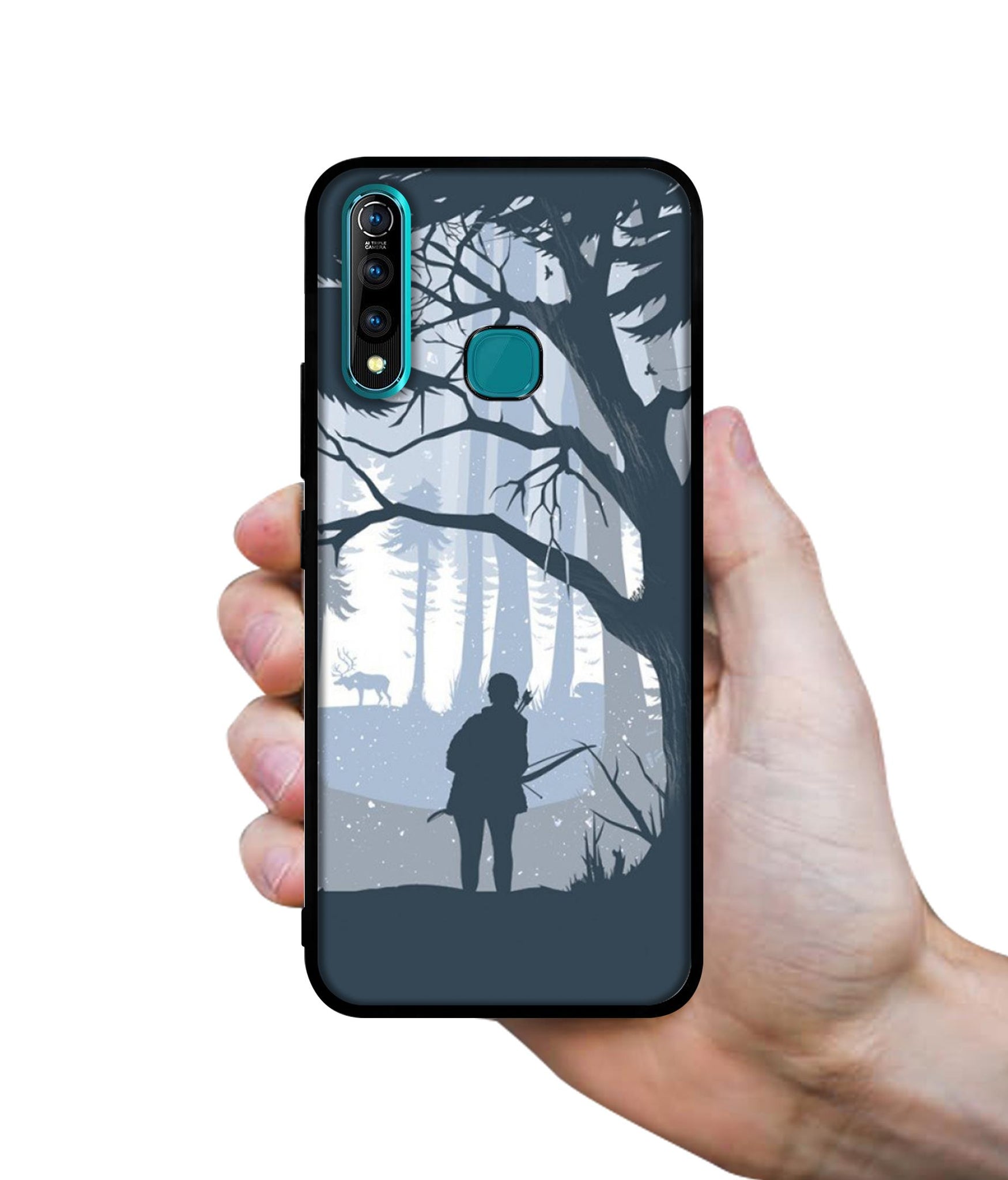 Hunter Designer 2D Printed Back Case Cover for Vivo Z1 Pro 4G