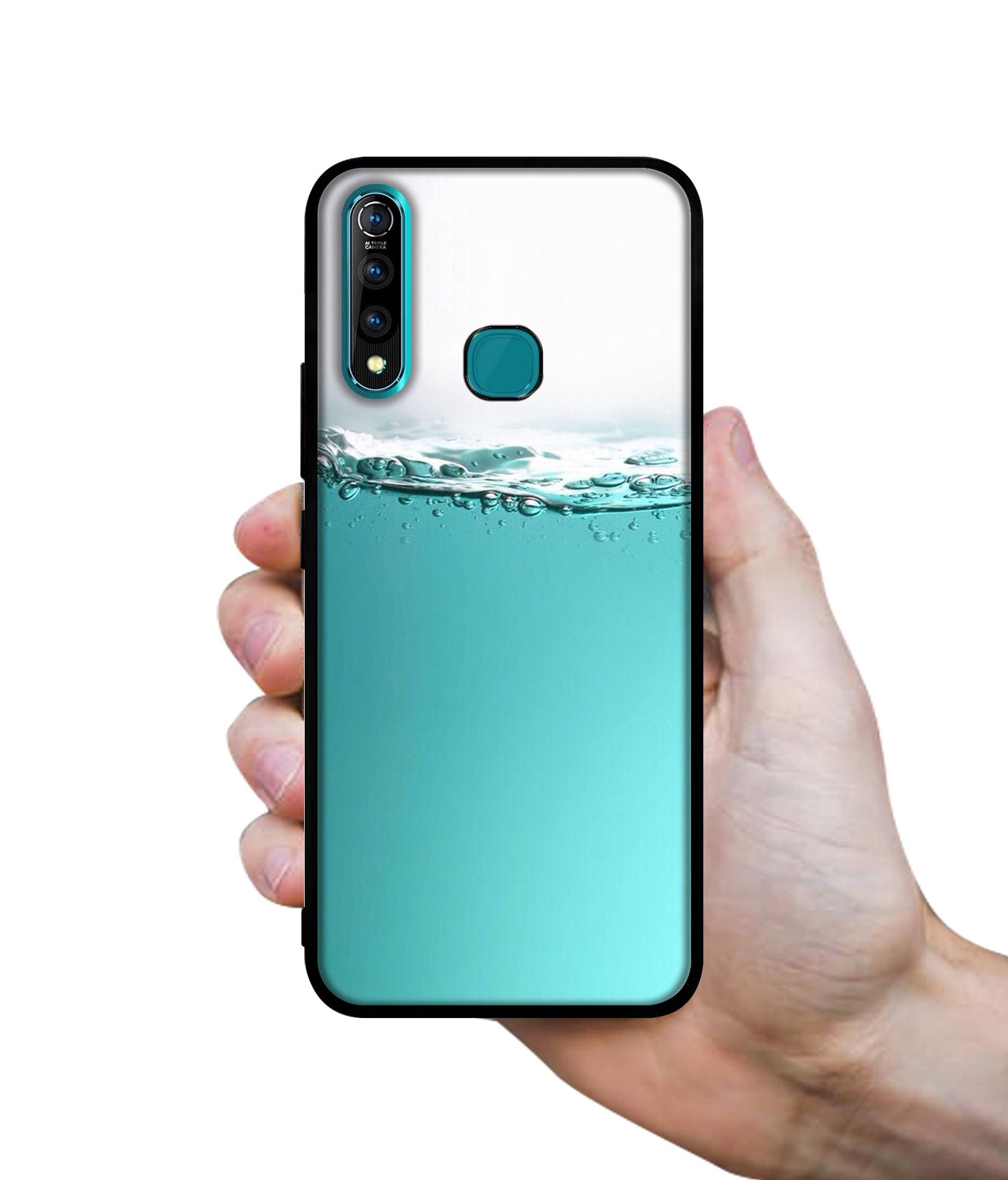 Half Fill Designer 2D Printed Back Case Cover for Vivo Z1 Pro 4G