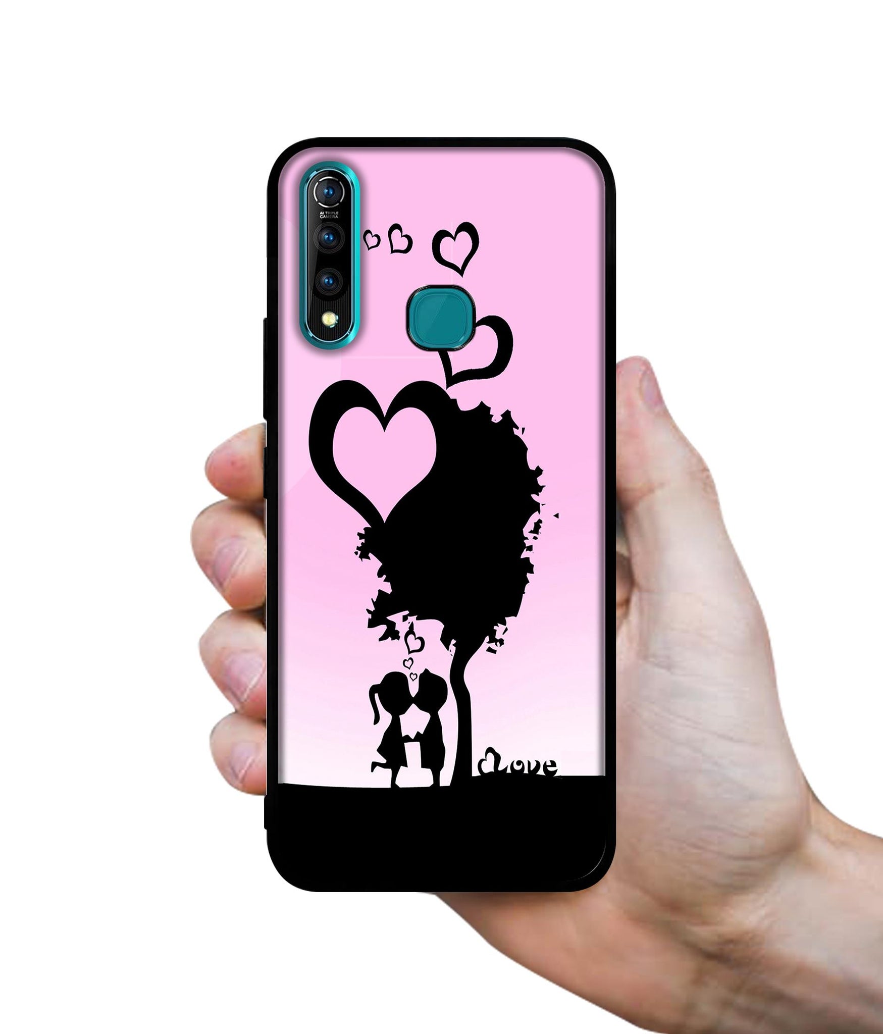 Sweet Love Designer 2D Printed Back Case Cover for Vivo Z1 Pro 4G