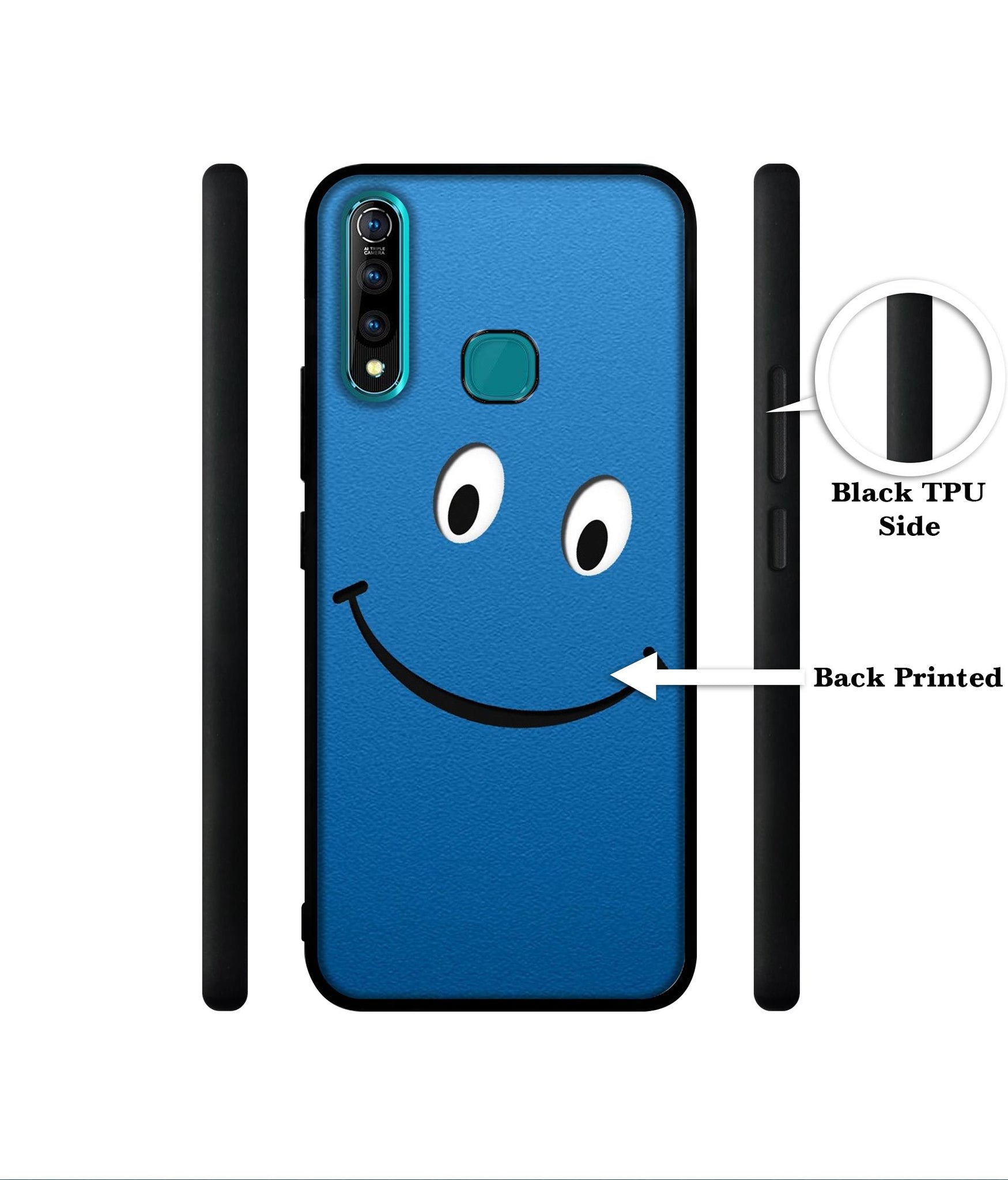 Happy Designer 2D Printed Back Case Cover for Vivo Z1 Pro 4G