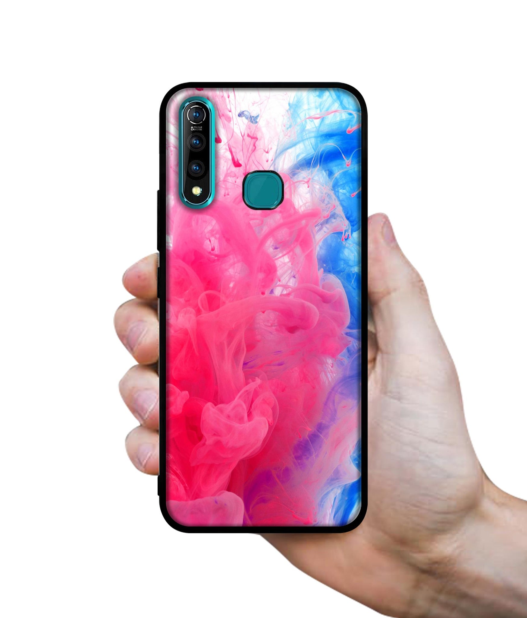 Fractal Paint Designer 2D Printed Back Case Cover for Vivo Z1 Pro 4G