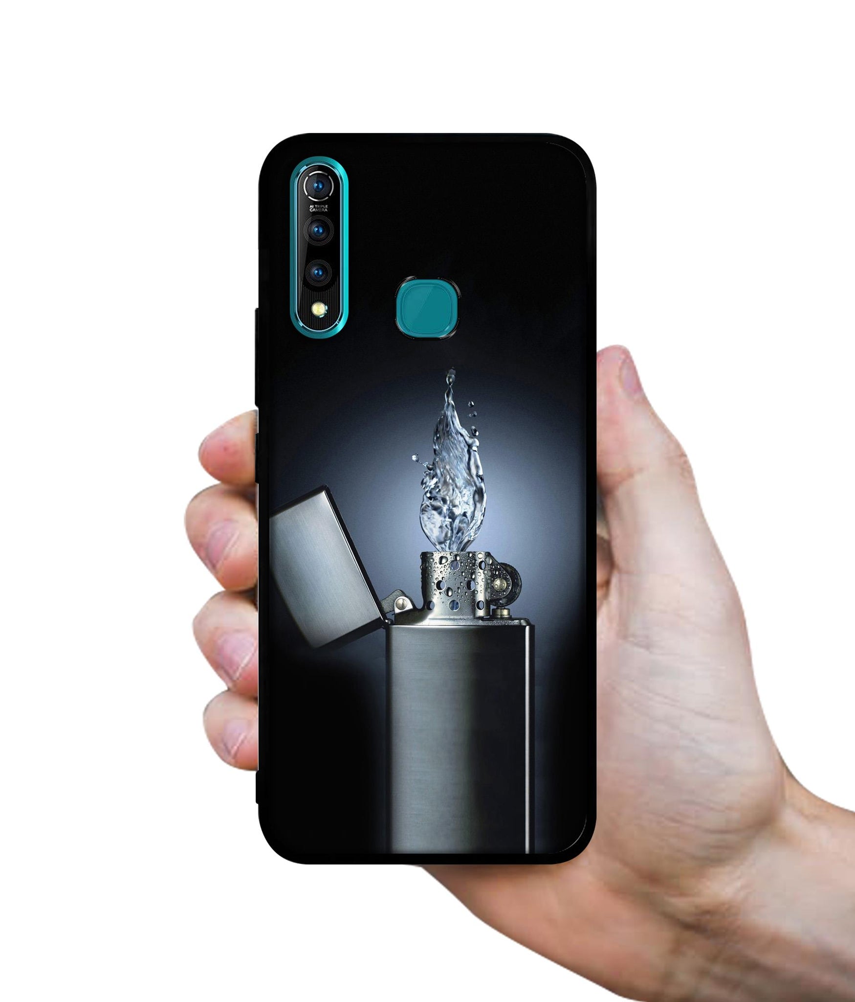 Water Lighter Designer 2D Printed Back Case Cover for Vivo Z1 Pro 4G