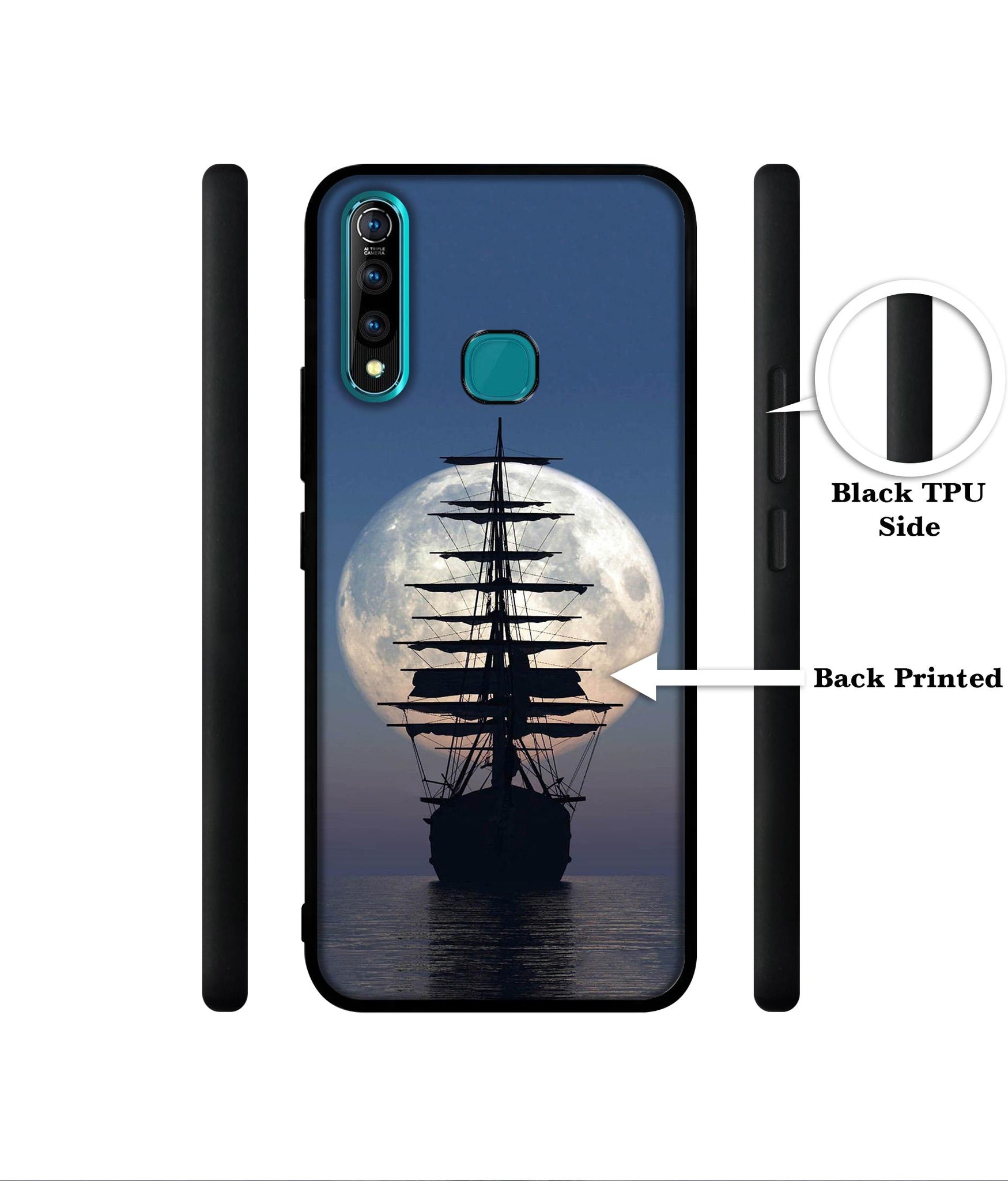 Sea Sunset Designer 2D Printed Back Case Cover for Vivo Z1 Pro 4G