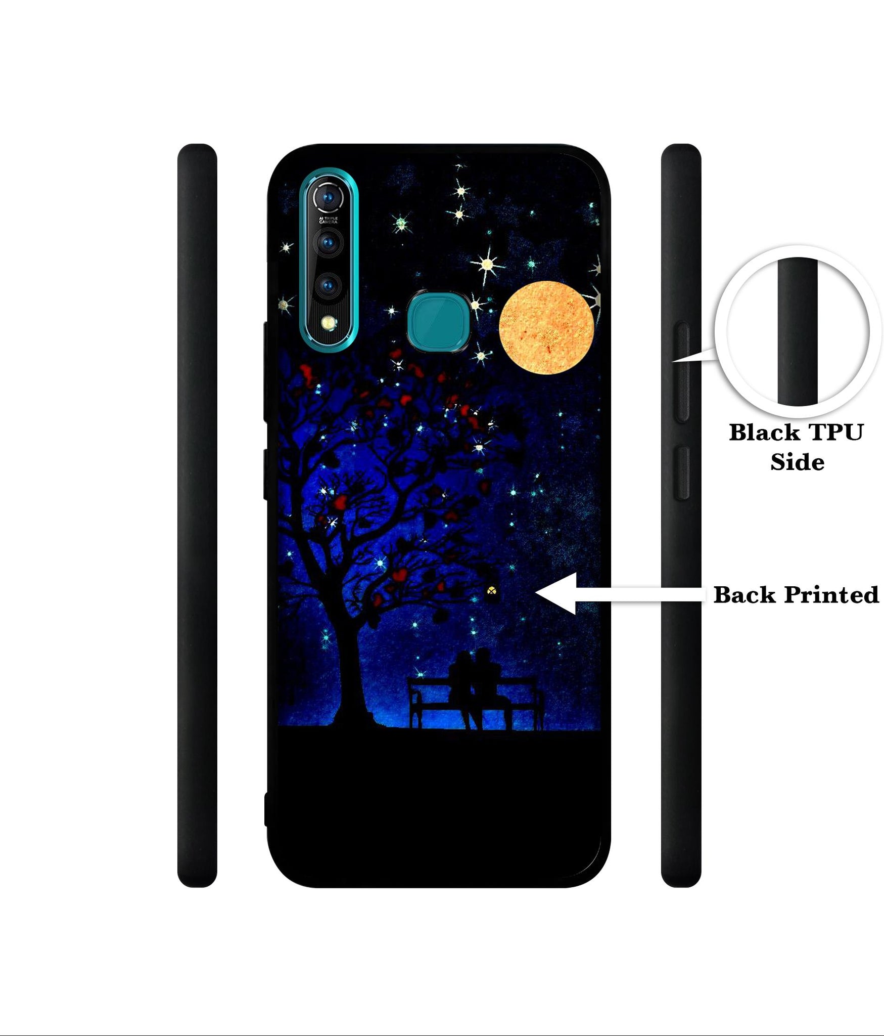 Blue Sky Designer 2D Printed Back Case Cover for Vivo Z1 Pro 4G
