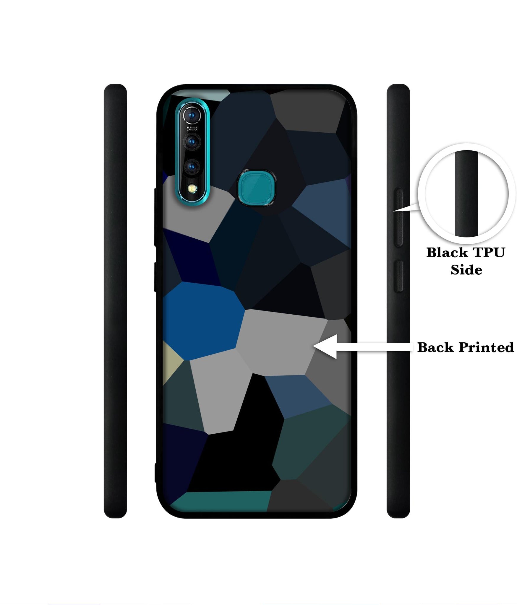 Mathematical Shape Designer 2D Printed Back Case Cover for Vivo Z1 Pro 4G