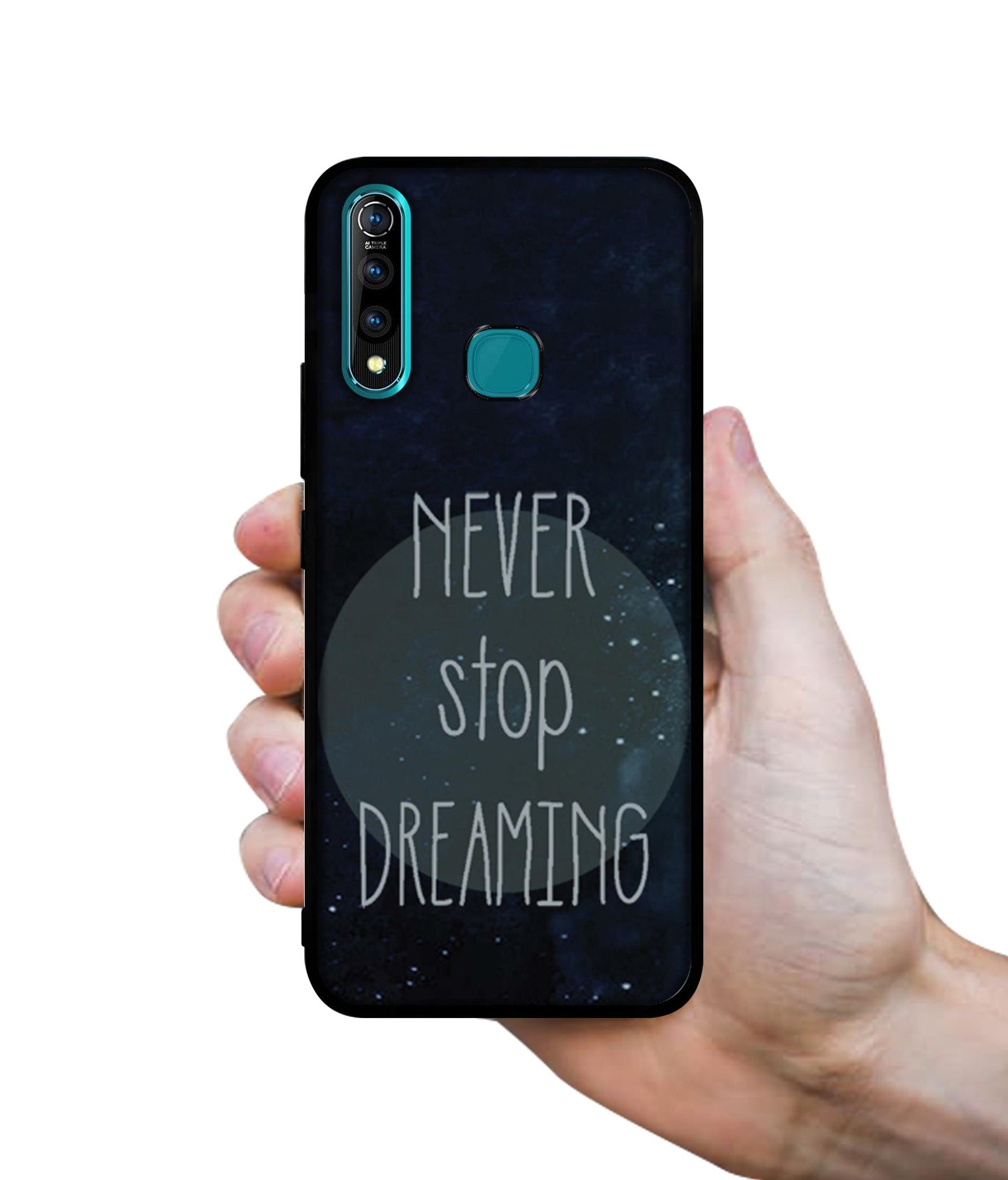 Never Stop Dreaming Designer 2D Printed Back Case Cover for Vivo Z1 Pro 4G