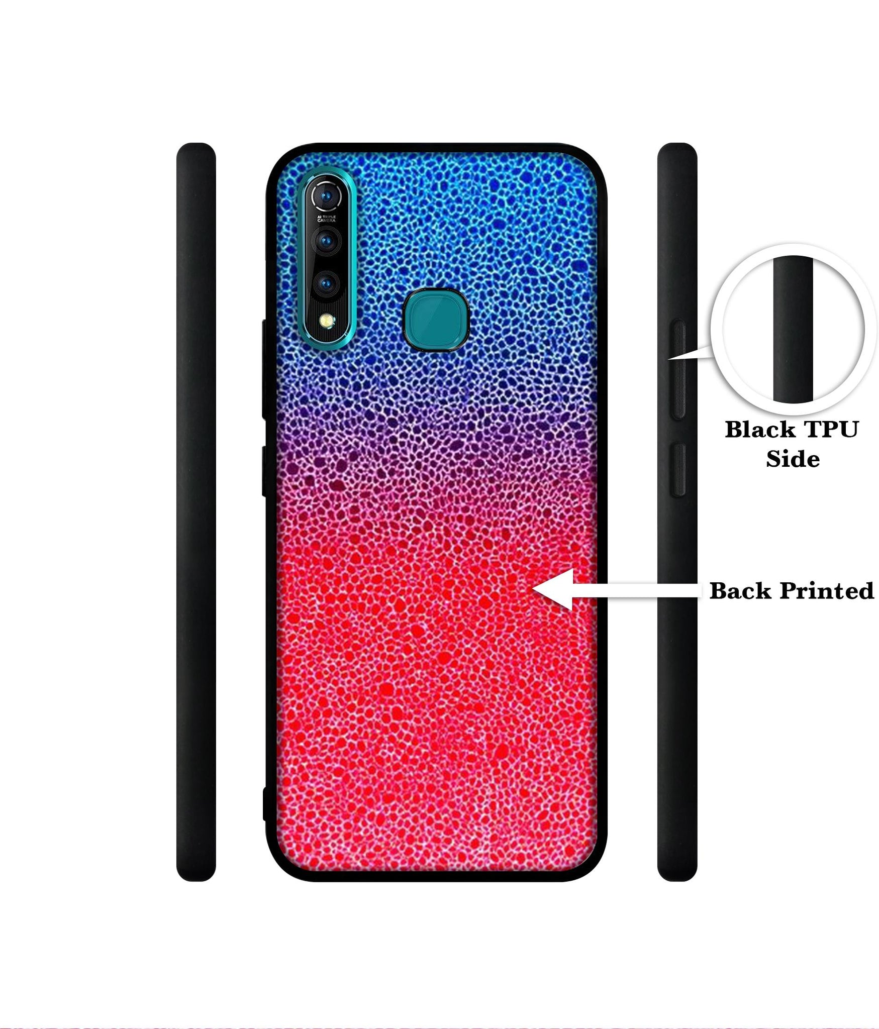 Bubbles Designer 2D Printed Back Case Cover for Vivo Z1 Pro 4G