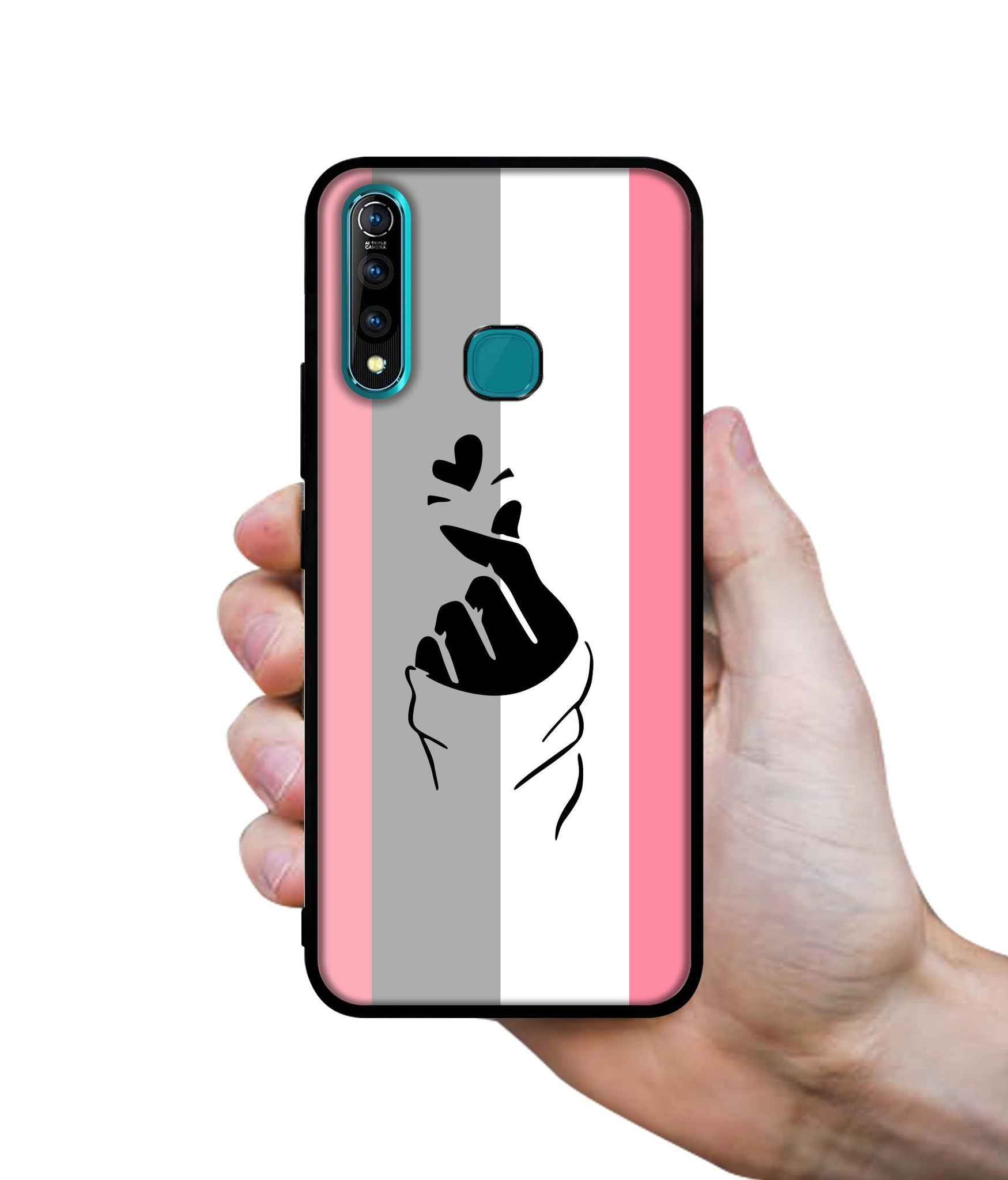 Cute Mini Love Designer 2D Printed Back Case Cover for Vivo Z1 Pro 4G