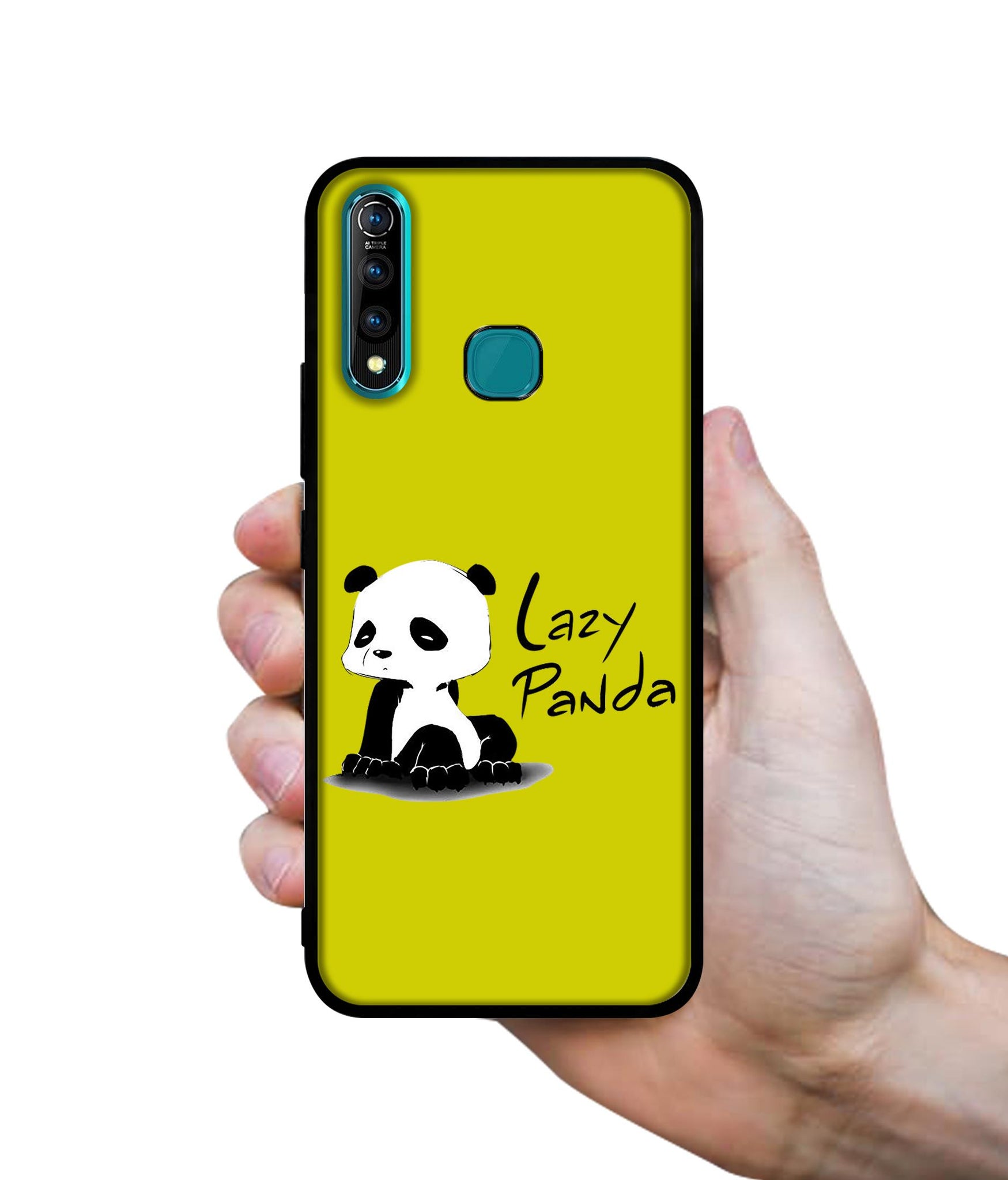 Lazy Panda Designer 2D Printed Back Case Cover for Vivo Z1 Pro 4G