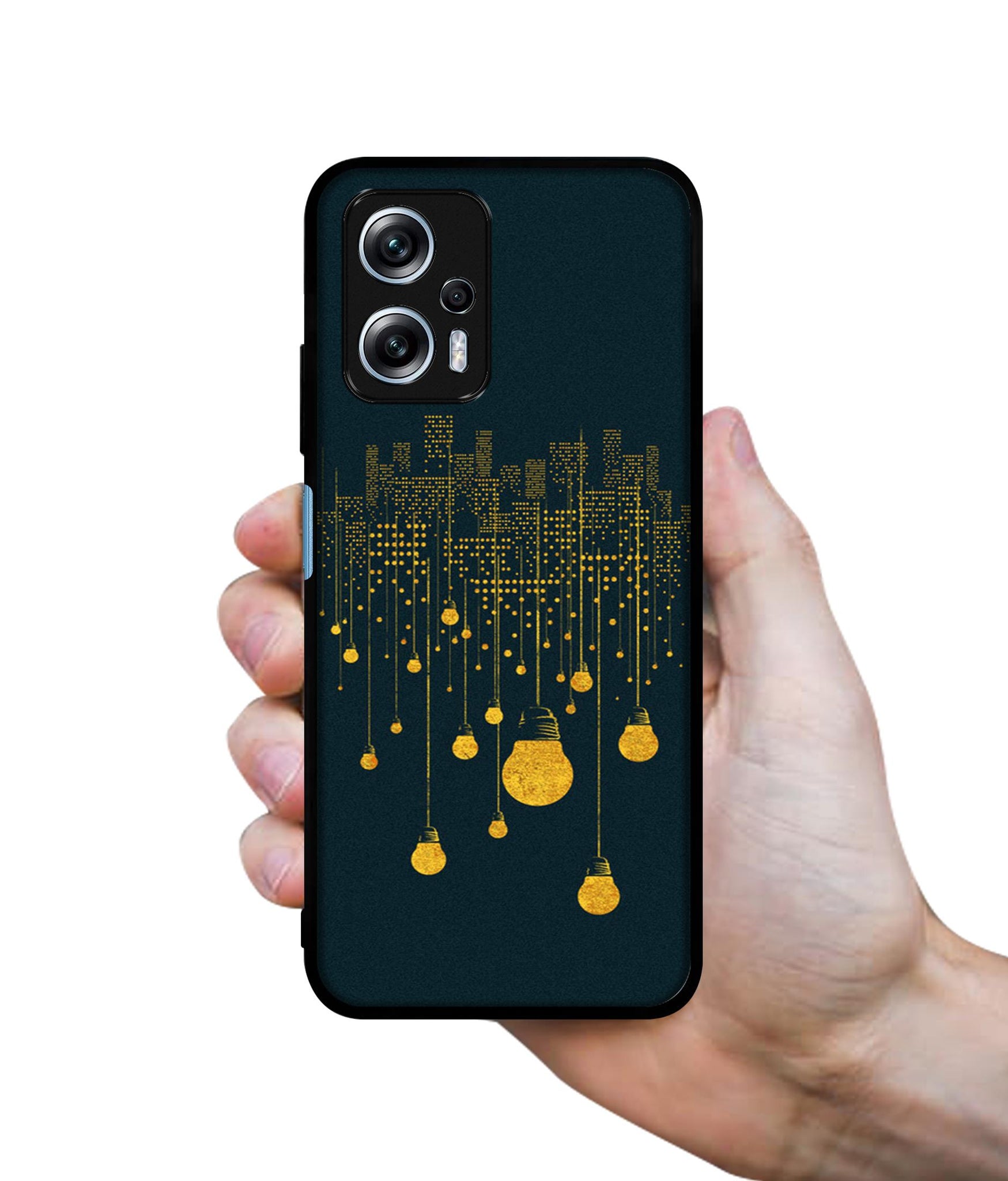 City Light Pattern Designer 2D Printed Back Case Cover for Mi Redmi K50i 5G