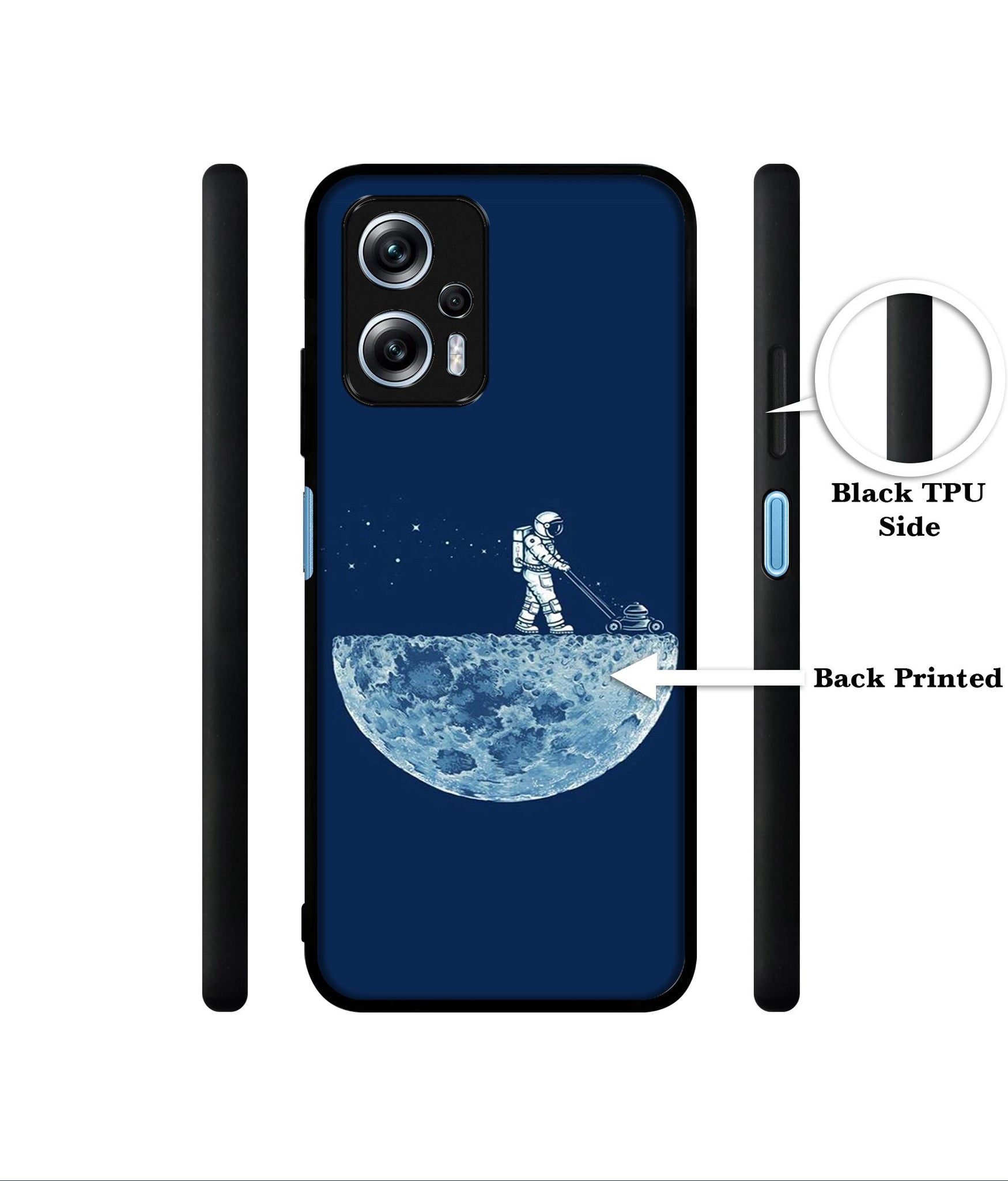 Moon Walk Designer 2D Printed Back Case Cover for Mi Redmi K50i 5G