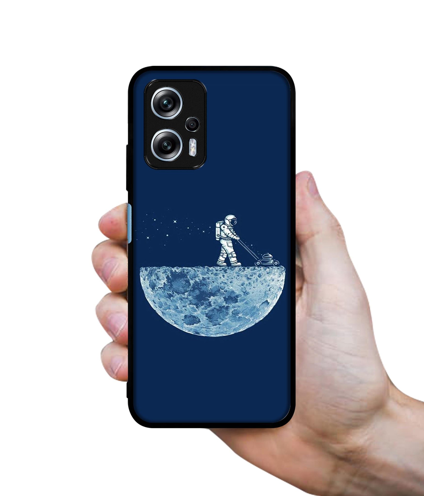 Moon Walk Designer 2D Printed Back Case Cover for Mi Redmi K50i 5G