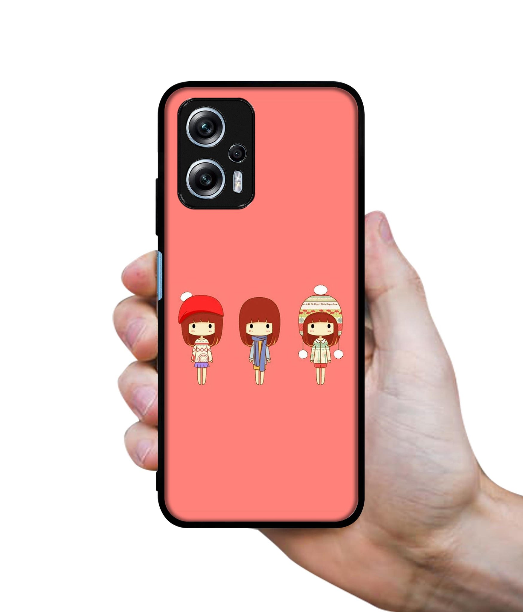 Cute Girls Designer 2D Printed Back Case Cover for Mi Redmi K50i 5G