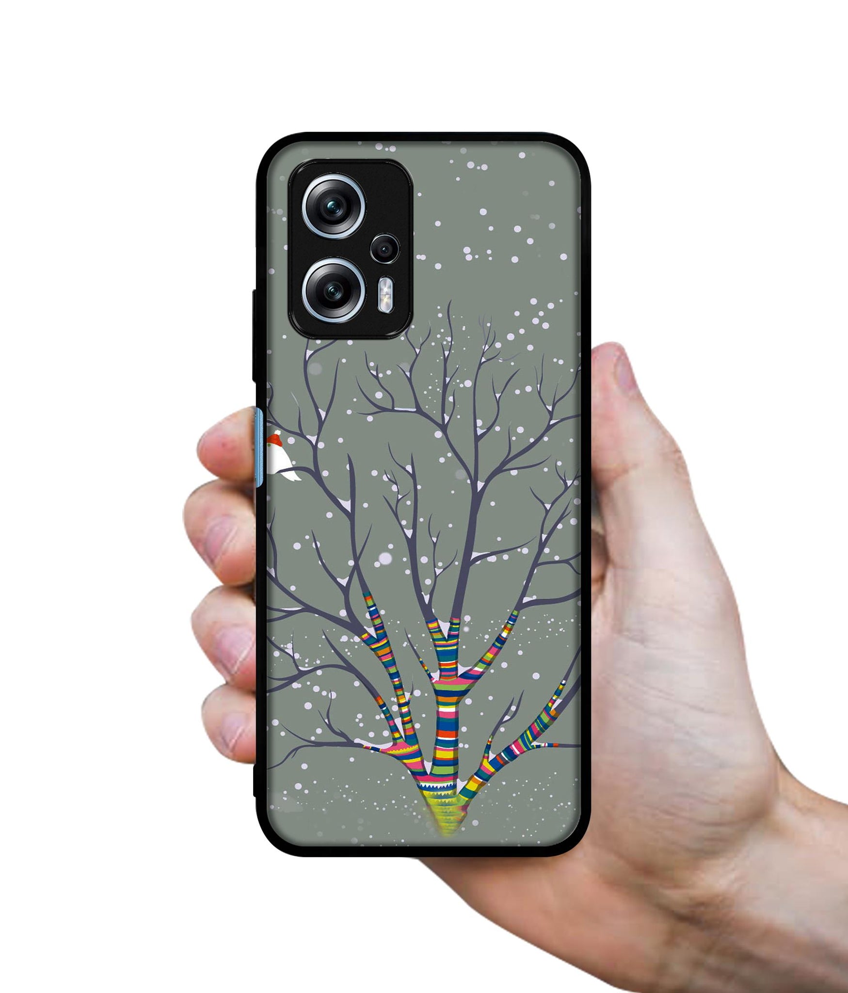 Winter Pattern Print Designer 2D Printed Back Case Cover for Mi Redmi K50i 5G