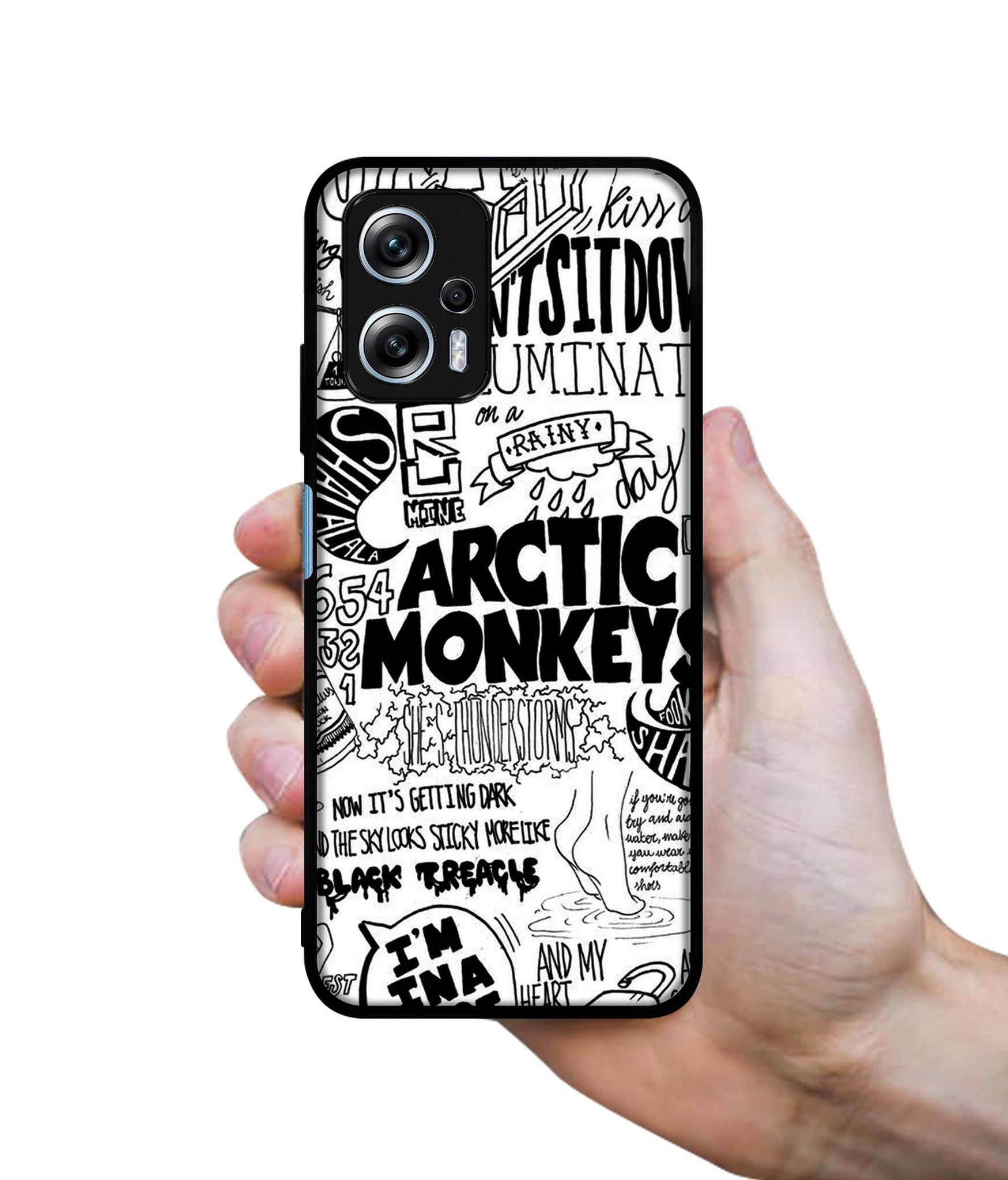 Arctic Monkeys Pattern Designer 2D Printed Back Case Cover for Mi Redmi K50i 5G