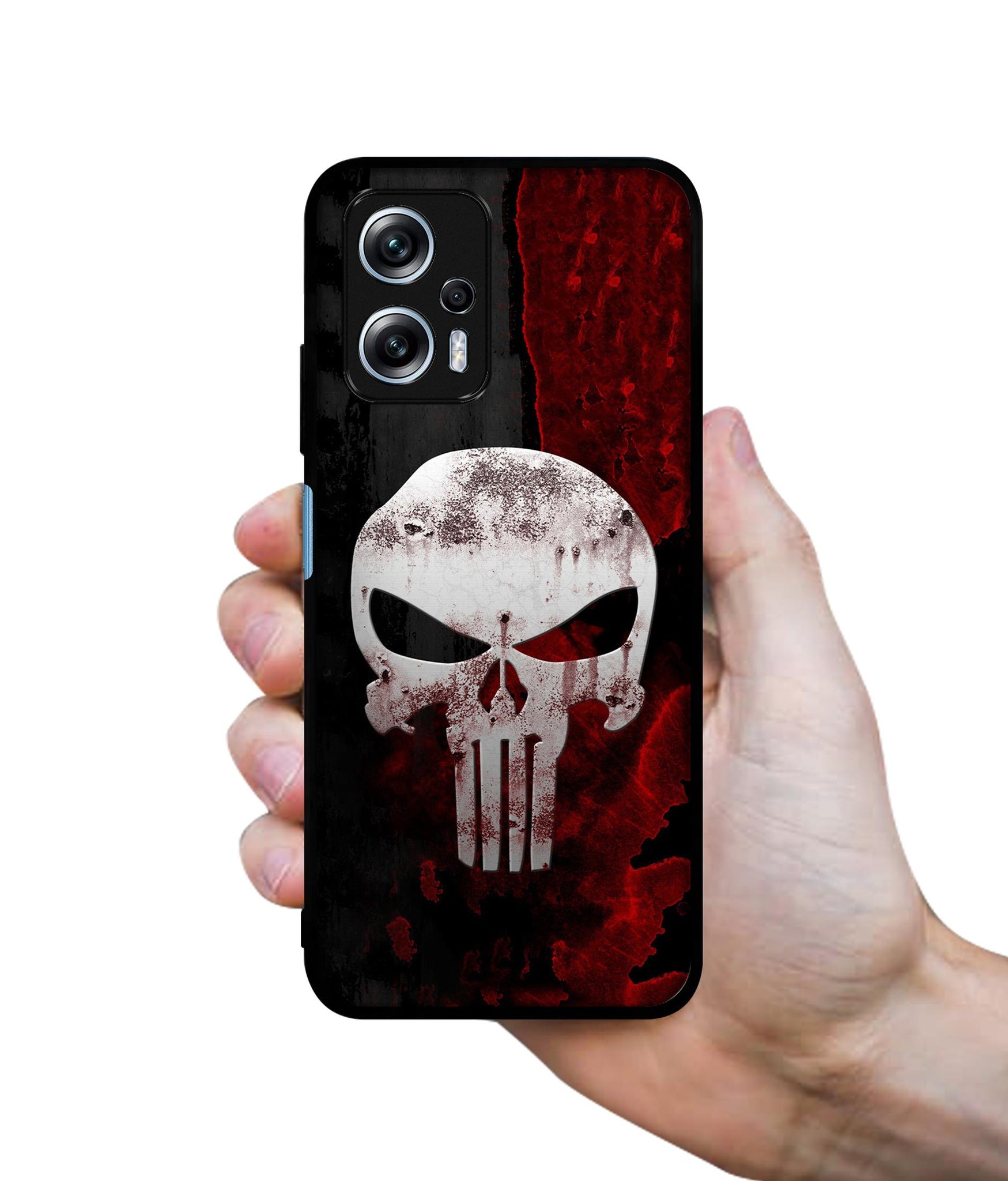 Punisher Skull Designer 2D Printed Back Case Cover for Mi Redmi K50i 5G