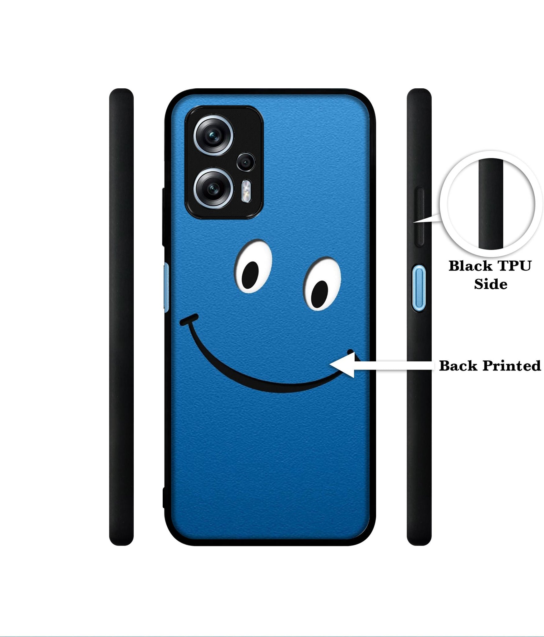 Happy Designer 2D Printed Back Case Cover for Mi Redmi K50i 5G